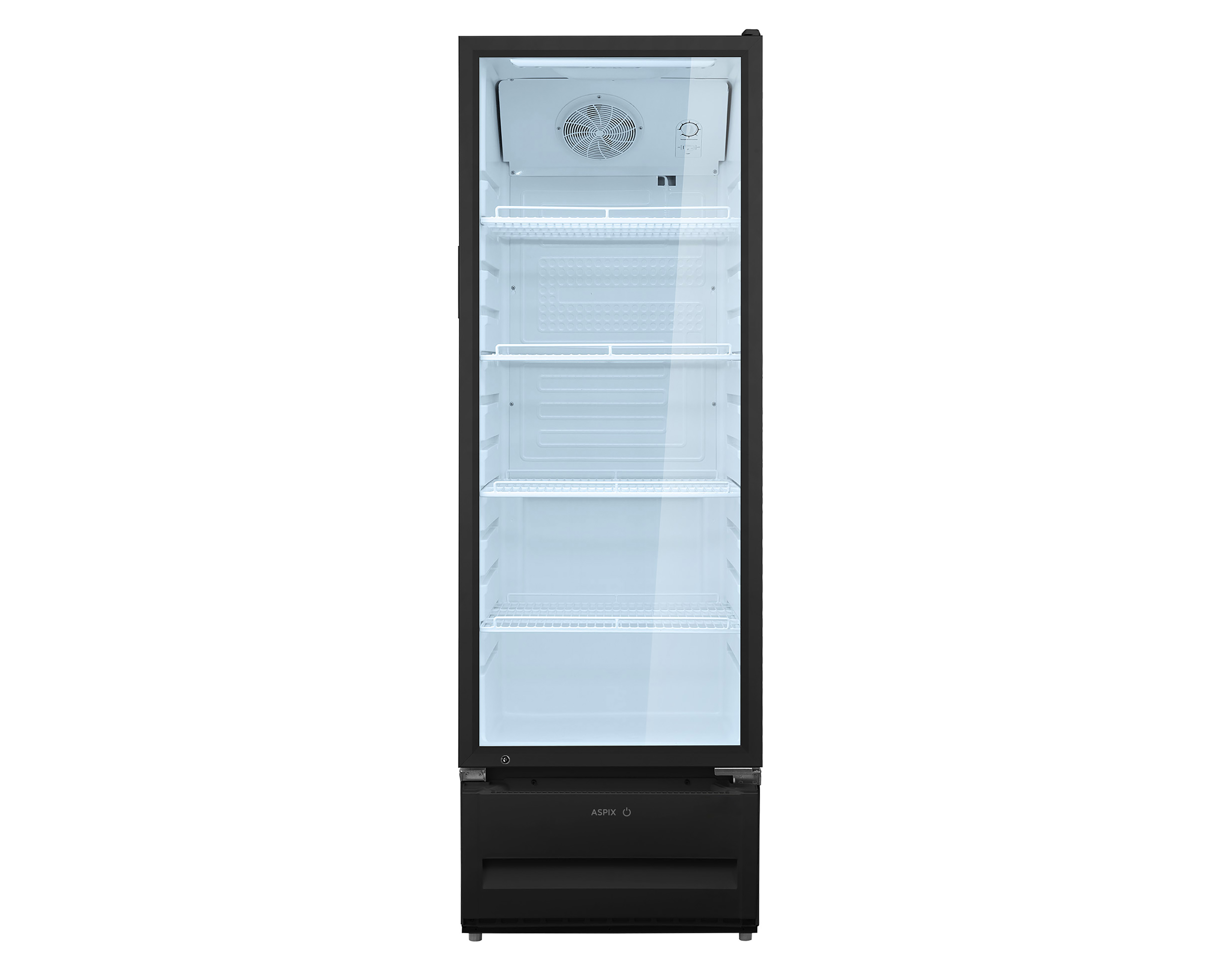 Foto 1 | Foto 1 | Refrigerador Aspix Una Puerta 11 Pies Negro AX24RCM11BL