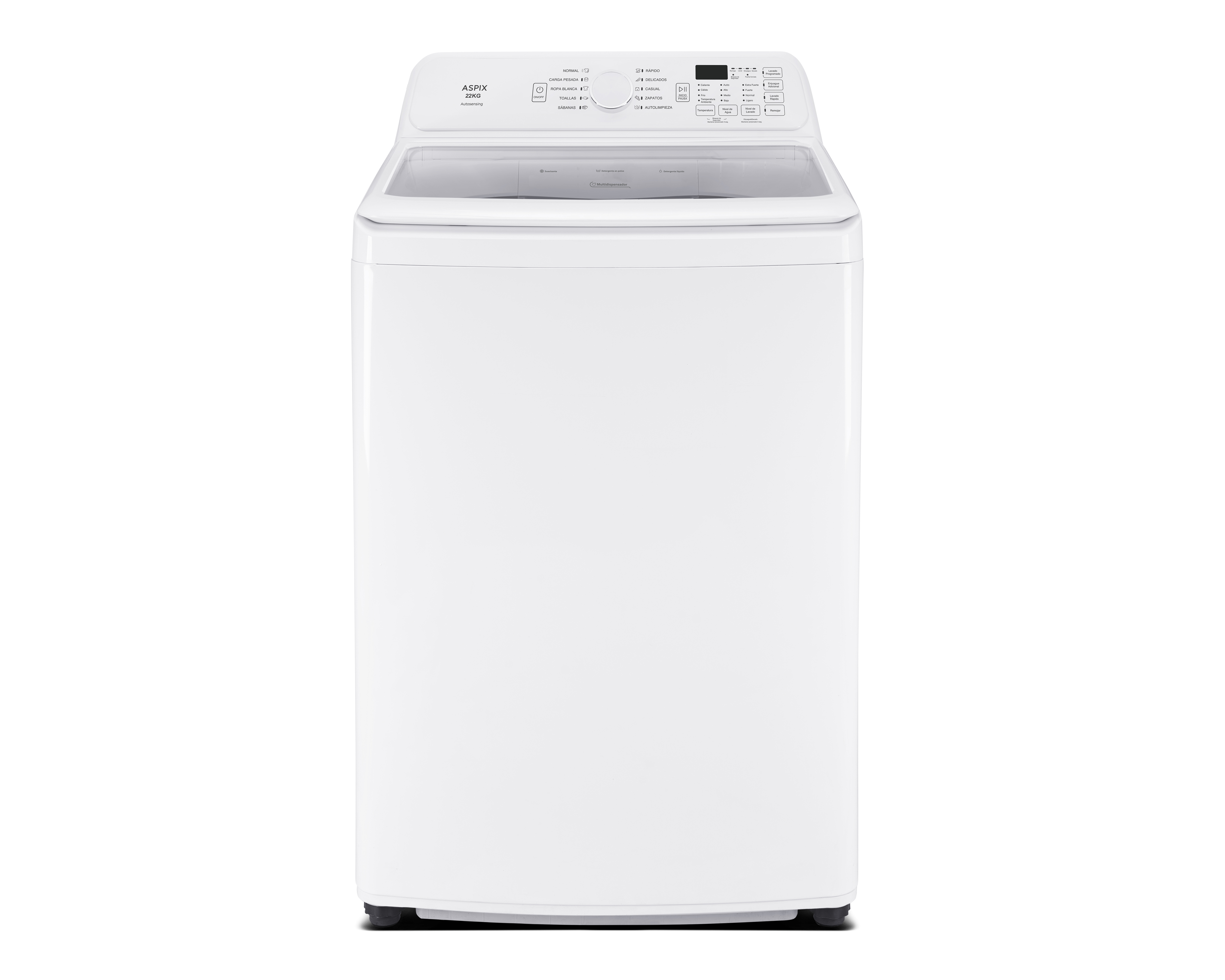 Foto 2 | Foto 2 | Lavadora Aspix Automática AX25AAW21KVBL 22 kg Blanca