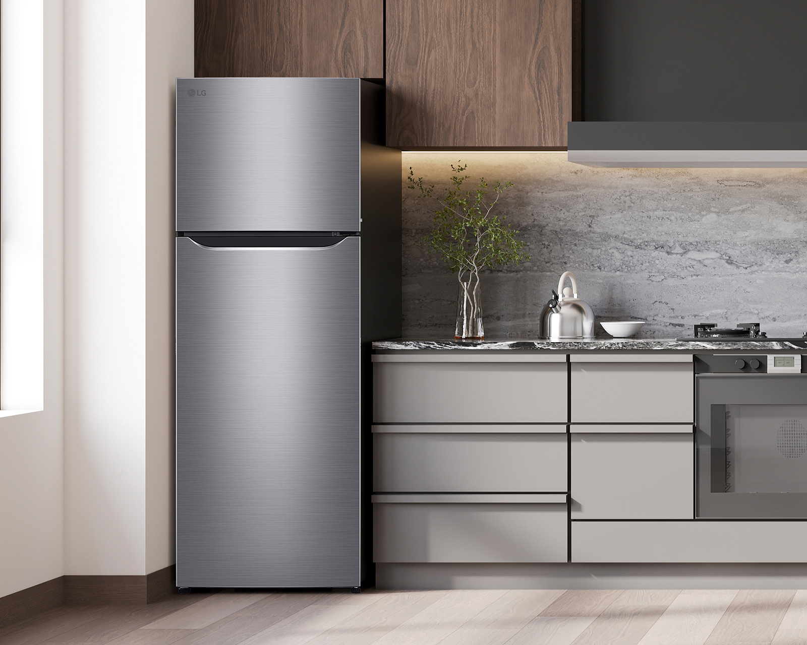 Foto 7 | Foto 7 | Refrigerador LG Top Mount 11 Pies Plateado GT35BP