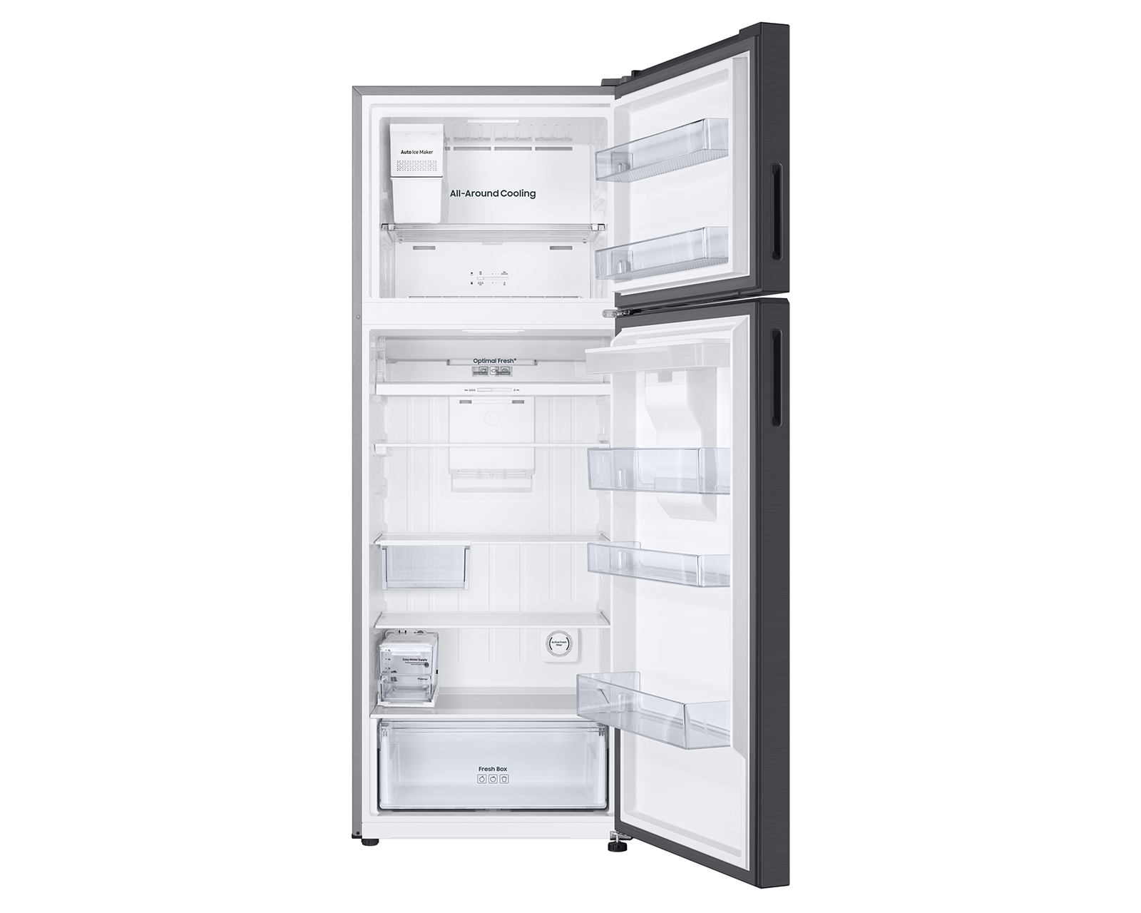 Foto 3 | Foto 3 | Refrigerador Samsung Top Mount 19 Pies Negro RT53DG6798B1EM
