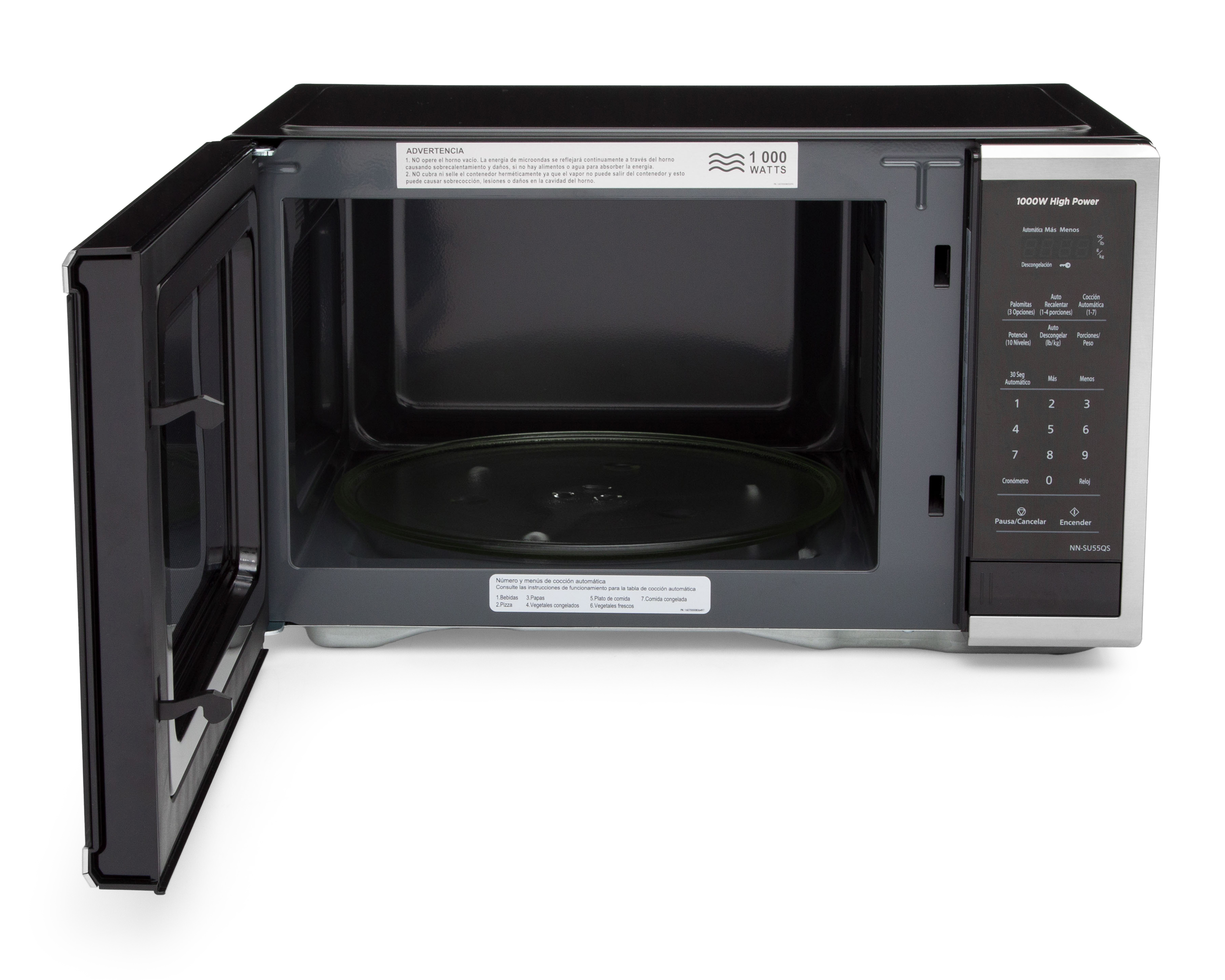 Foto 5 pulgar | Foto 4 | Horno de Microondas Panasonic 1.1 Pies NN-SU55QSRPH Negro