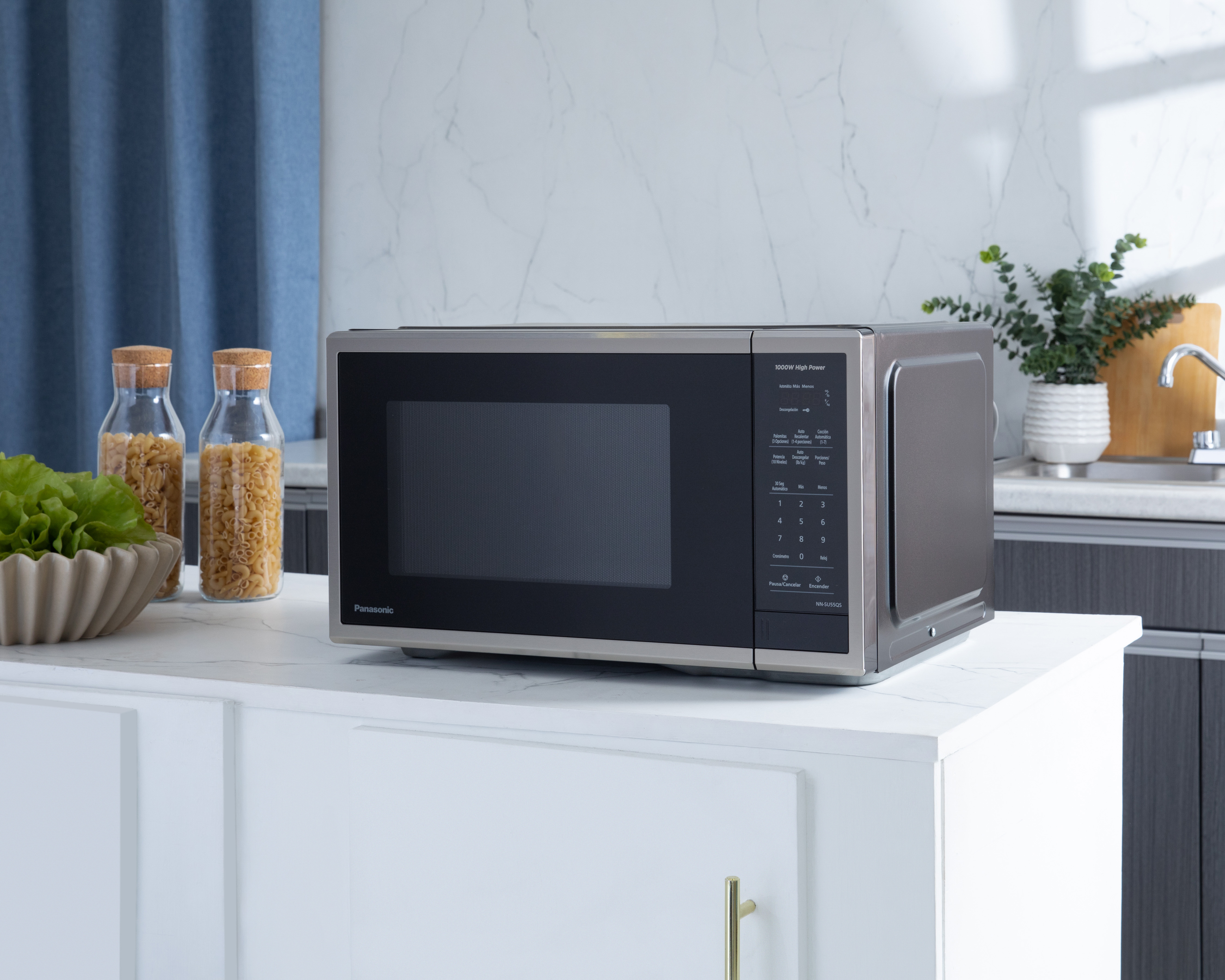 Foto 7 pulgar | Foto 6 | Horno de Microondas Panasonic 1.1 Pies NN-SU55QSRPH Negro