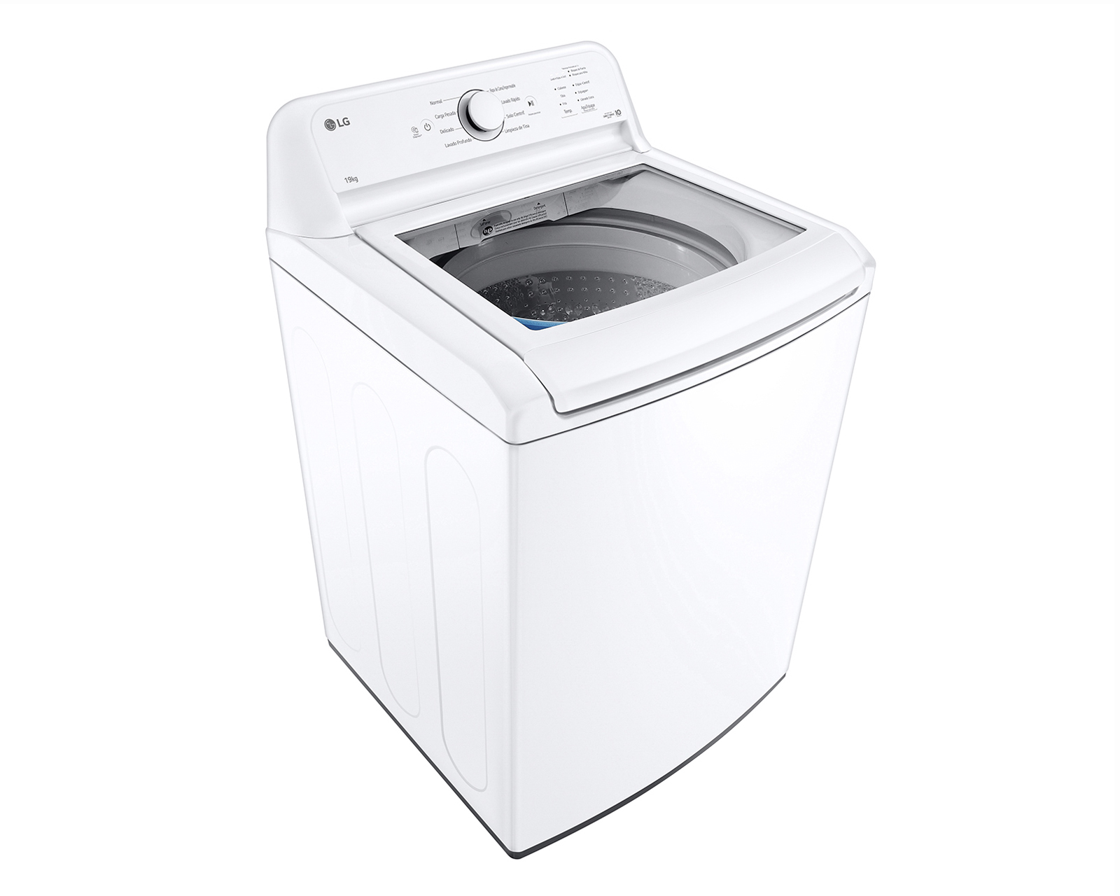 Lavadora LG Automática WT19WT6HKA.ABWELAT 19 Kg Blanca