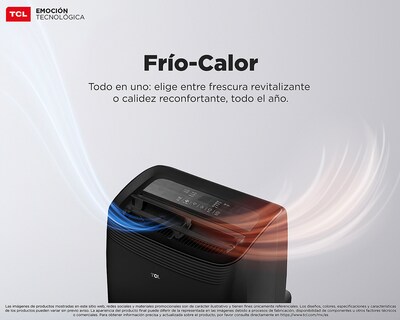 Foto 4 | Foto 4 | Aire Acondicionado Portátil TCL 1 Tonelada 115 V Frío-Calor P12P-KHF14B