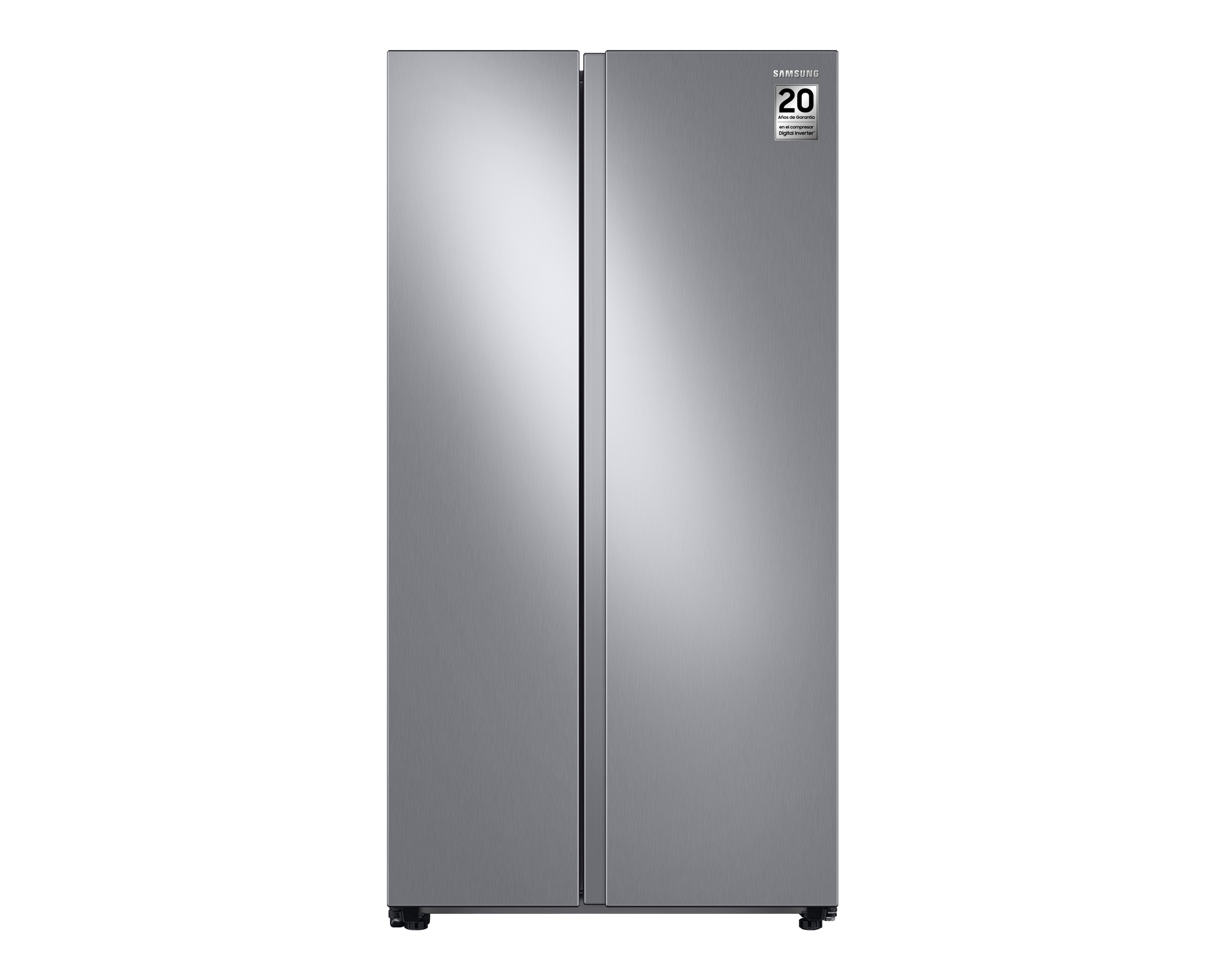 Foto 3 pulgar | Foto 2 | Refrigerador Samsung Side by Side 23 Pies Plateado RS23T5B00S9EM