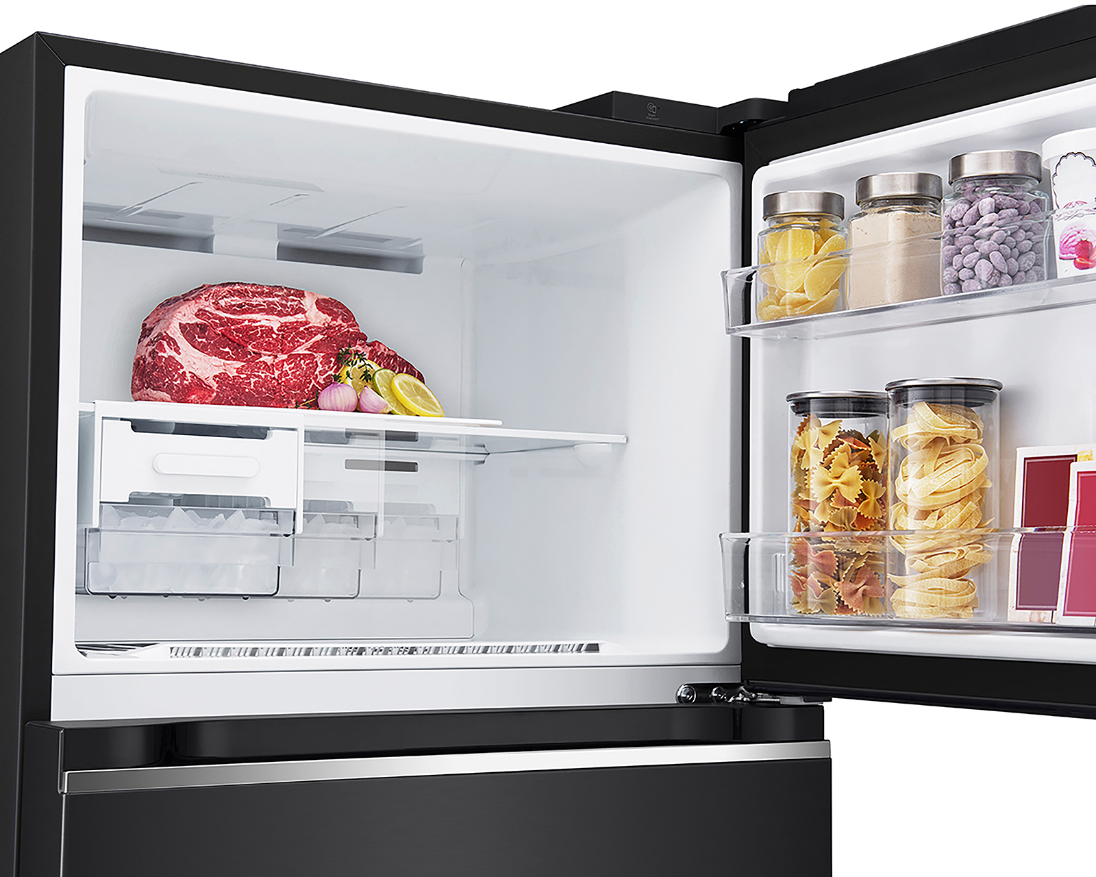 Foto 4 | Foto 4 | Refrigerador LG Top Mount 14 Pies Negro VT40BK.