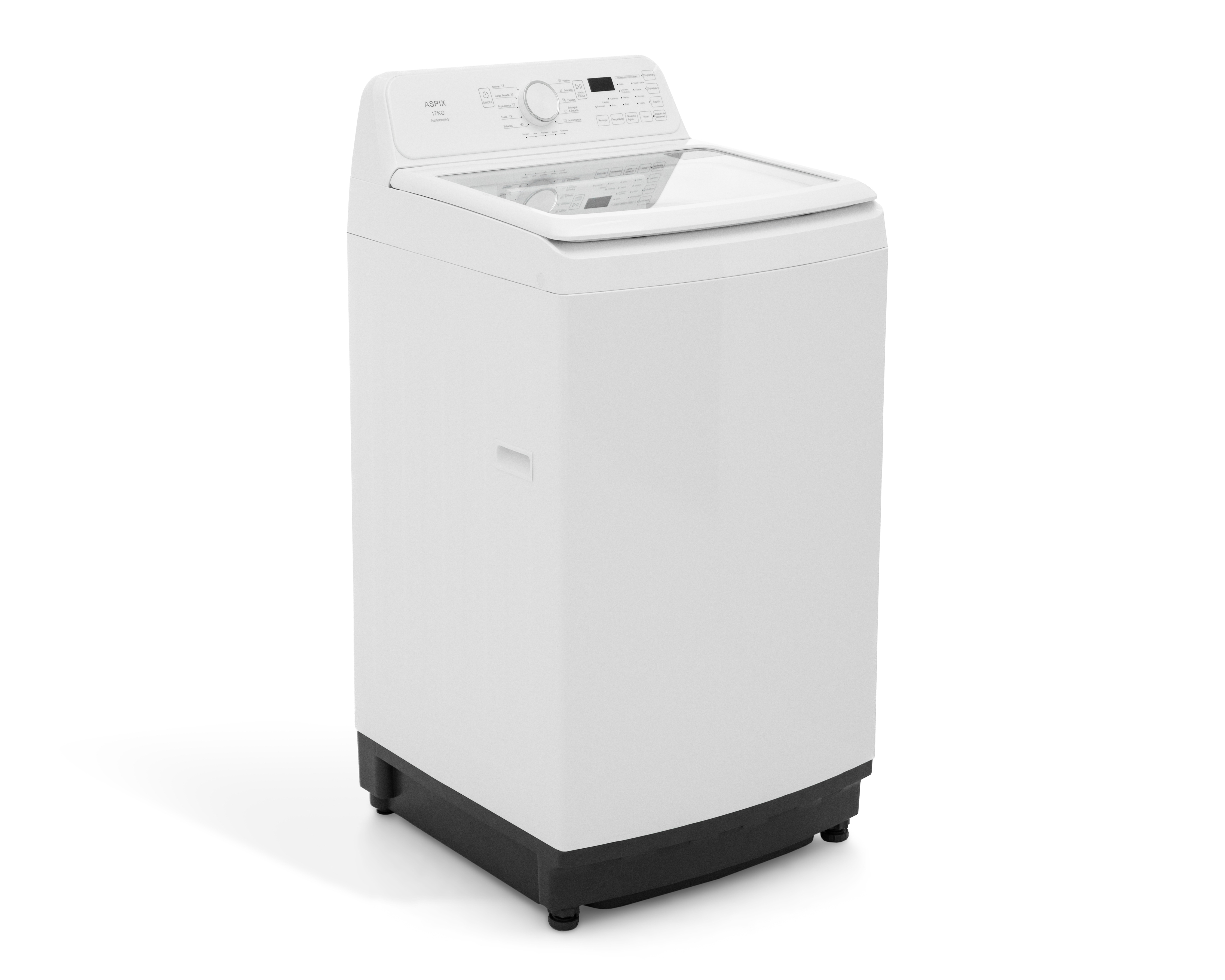 Lavadora Aspix Automática AX25AUW17KBL 17 kg Blanca