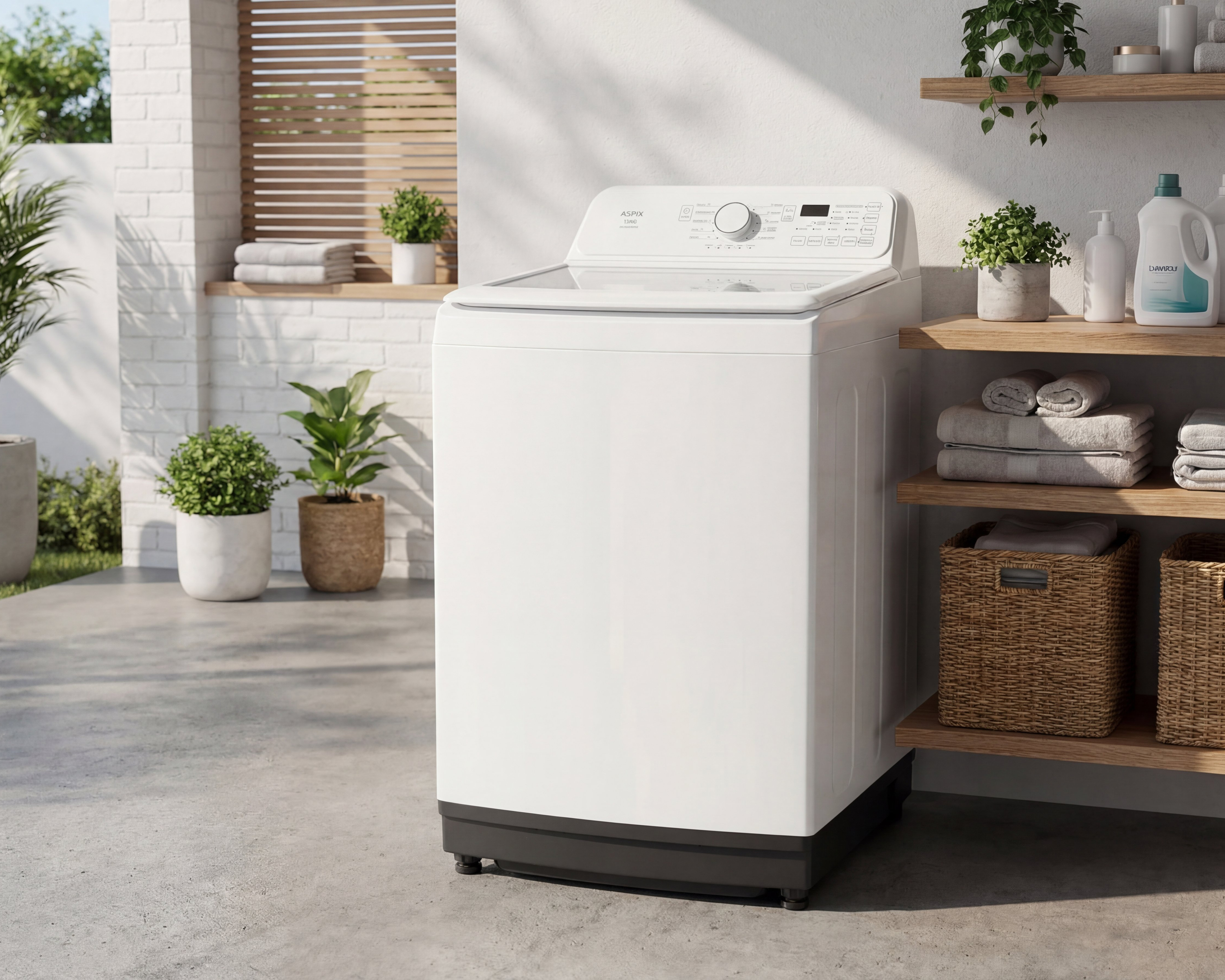 Foto 6 | Foto 6 | Lavadora Aspix Automática AX25AUW17KBL 17 kg Blanca