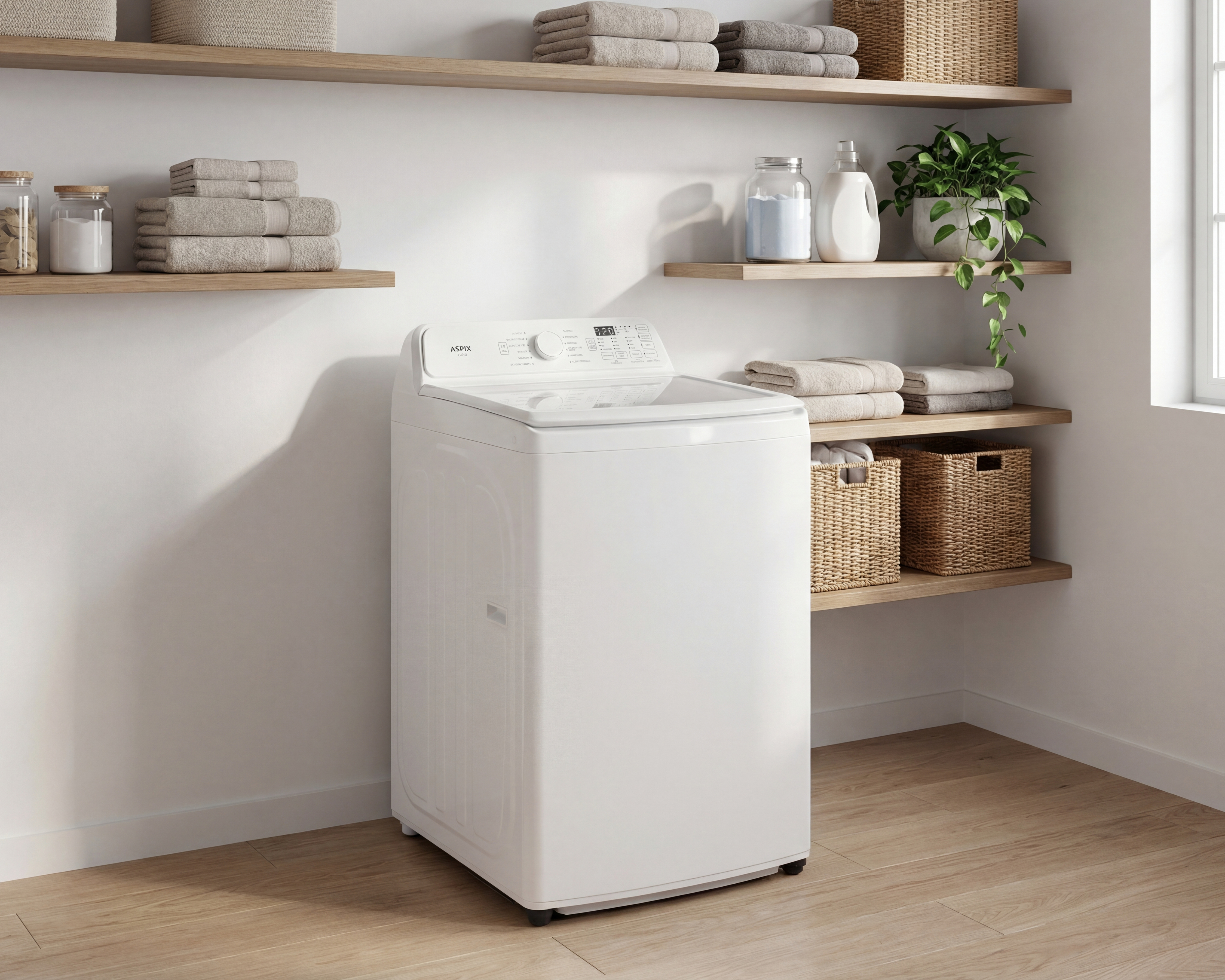 Foto 6 | Foto 6 | Lavadora Aspix Automática AX25AUW24KBL 24 kg Blanca