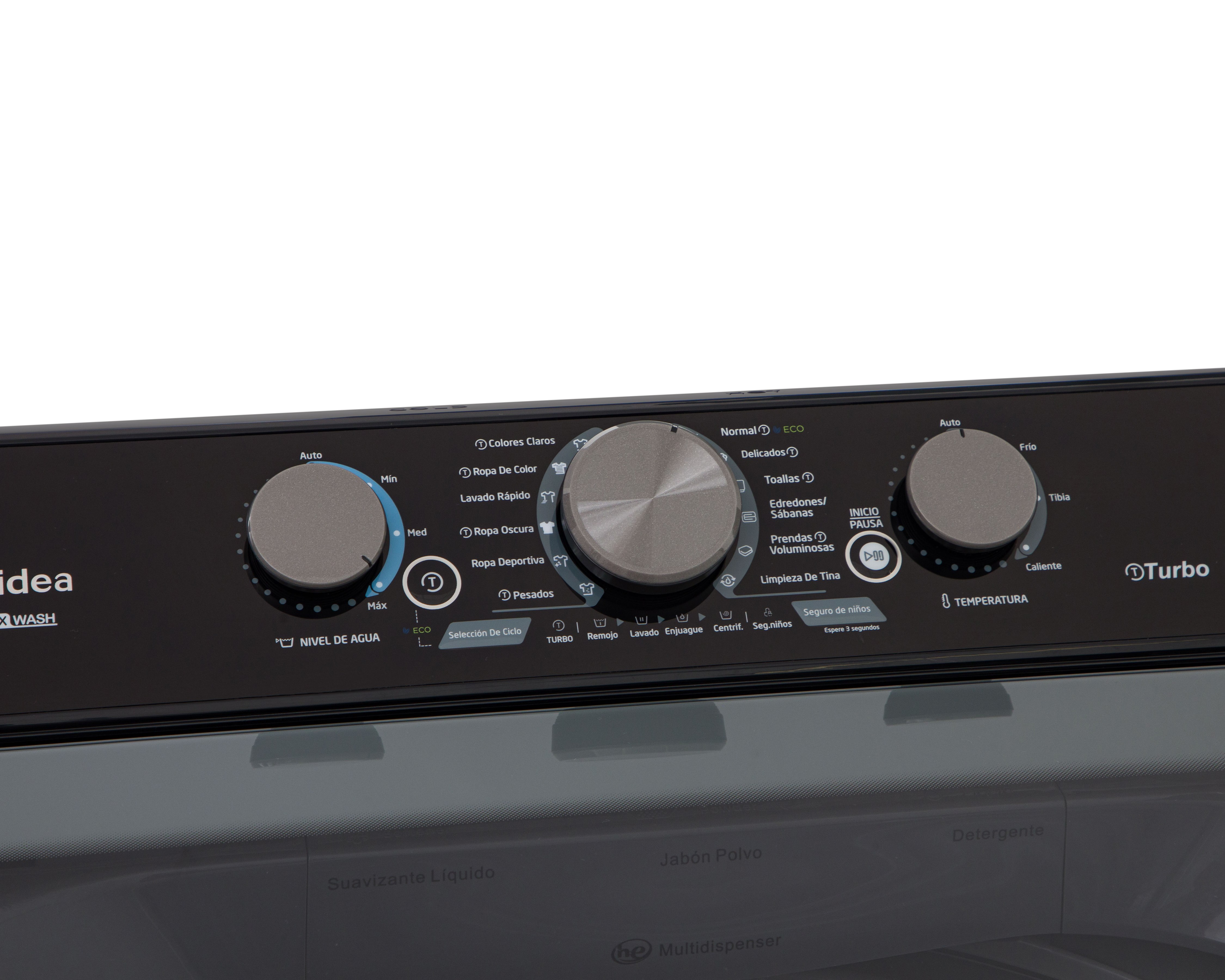 Foto 4 pulgar | Foto 3 | Lavadora Midea Automática Vortex Wash 22 kg Gris