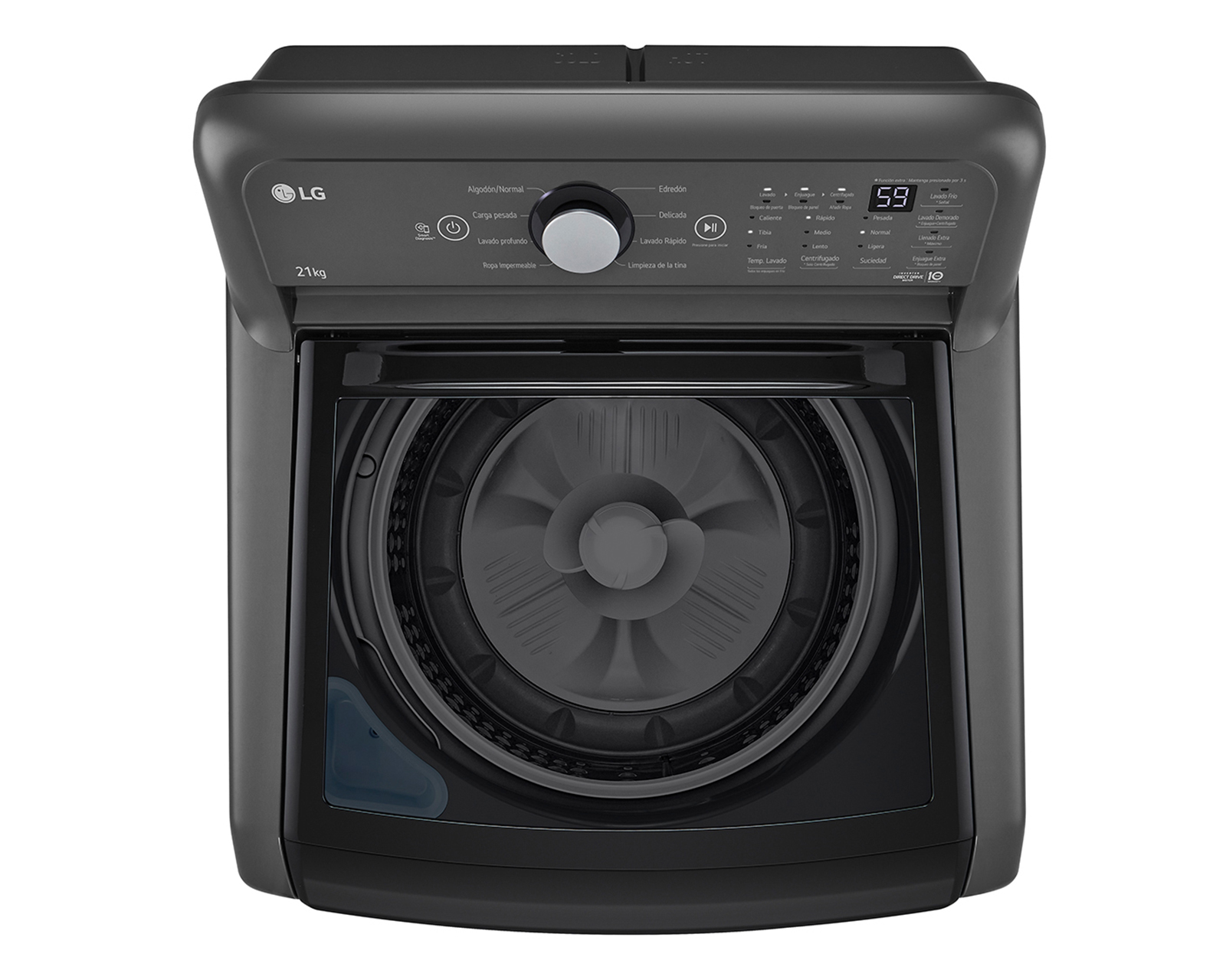 Foto 6 pulgar | Foto 4 | Lavadora LG Automática WT21MT6HKA 21 kg Negra