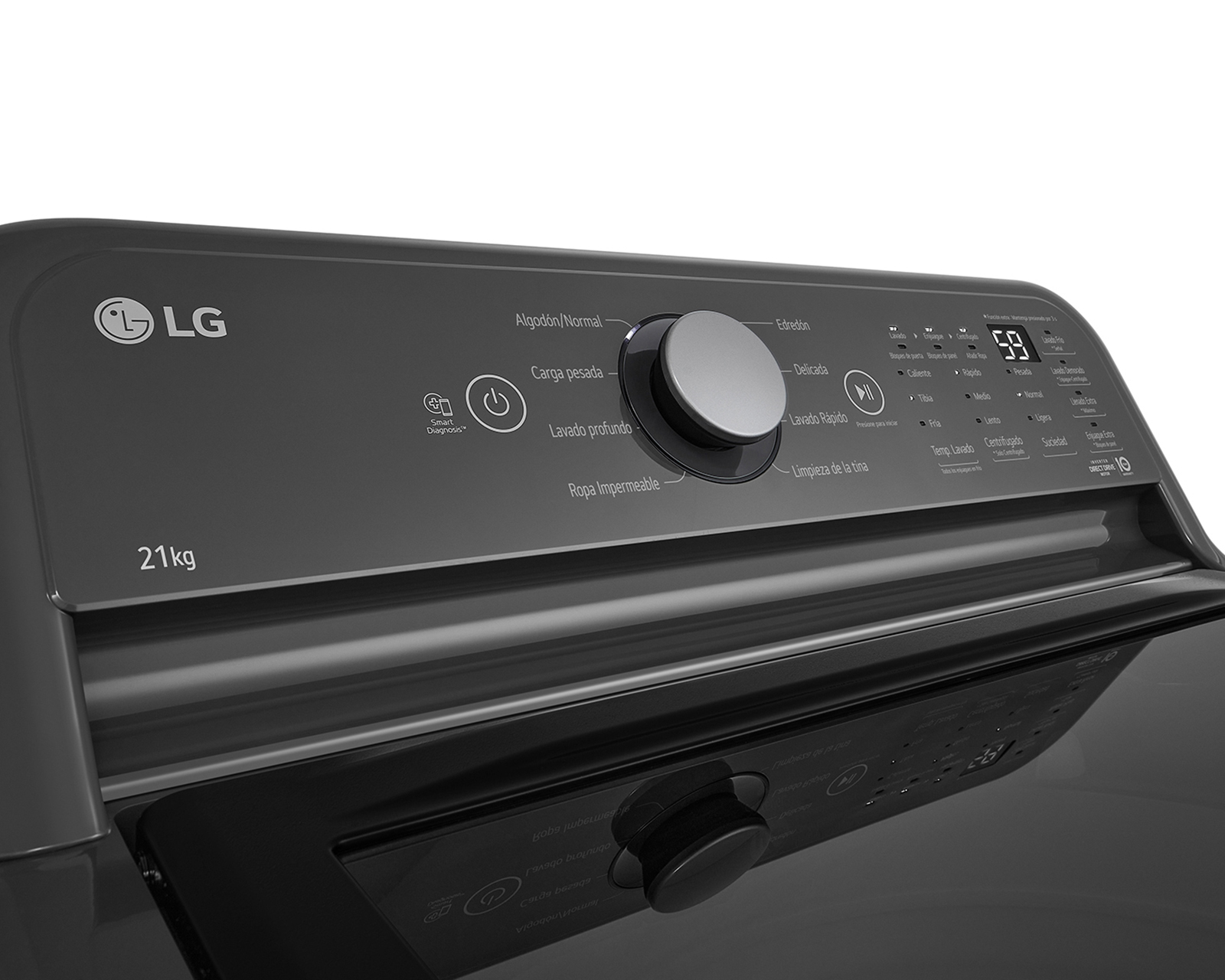 Foto 7 pulgar | Foto 5 | Lavadora LG Automática WT21MT6HKA 21 kg Negra