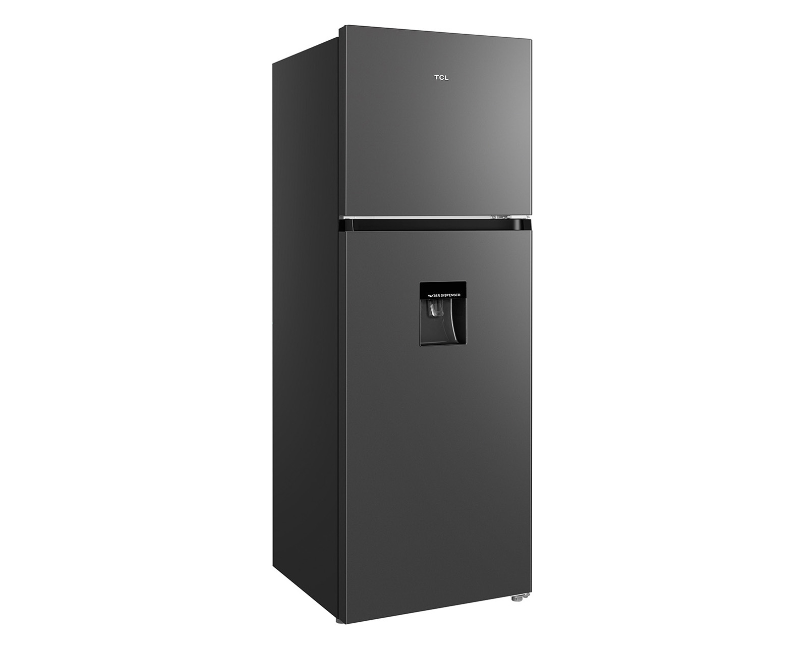 Refrigerador TCL Top Mount 13 Pies Acero Inoxidable TDD13GWD