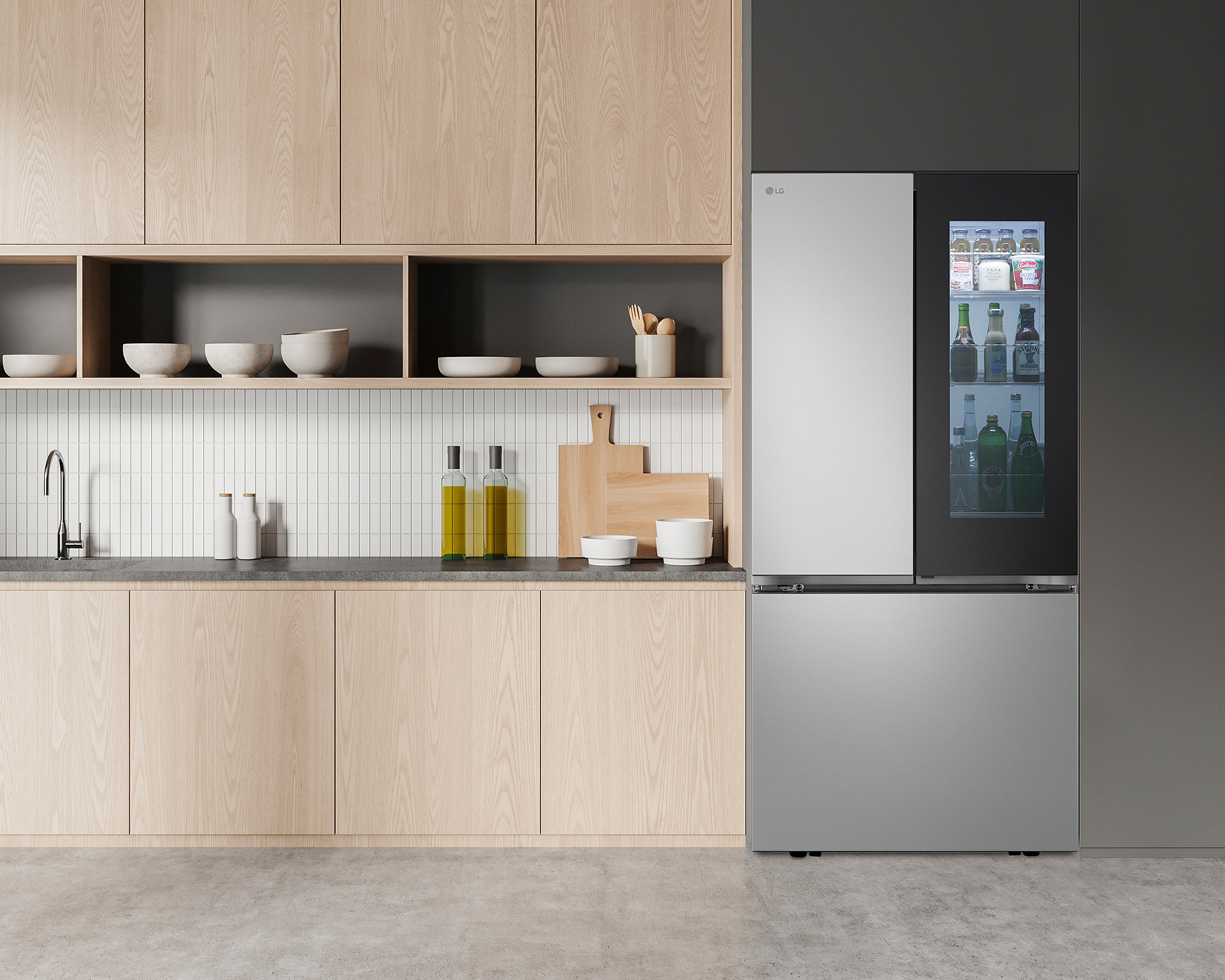 Foto 8 pulgar | Foto 7 | Refrigerador LG French Door 25 Pies Plateado GM65BQP