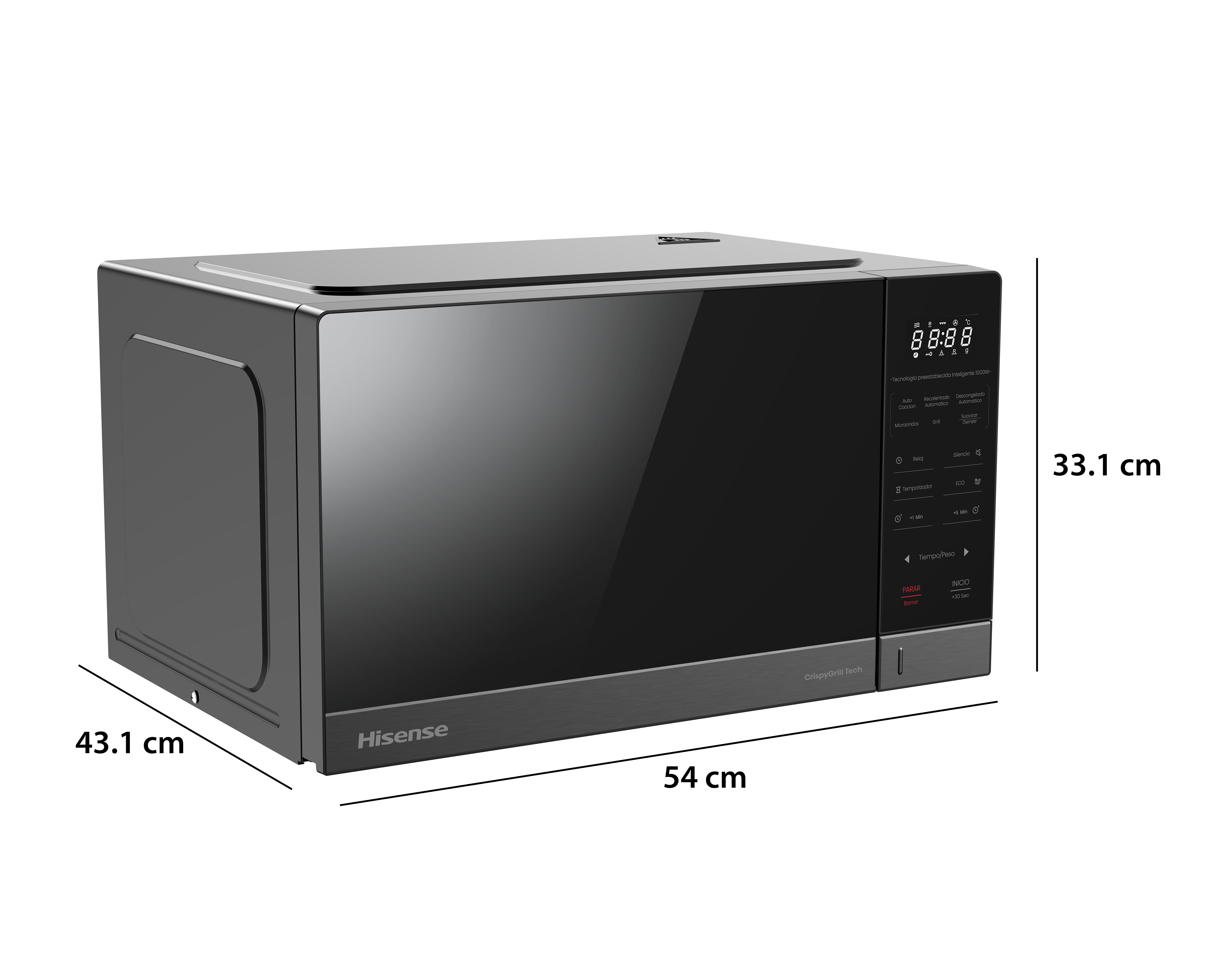 Foto 5 | Foto 5 | Horno de Microondas Hisense 1.6 Pies HMMG4211BMVM Negro