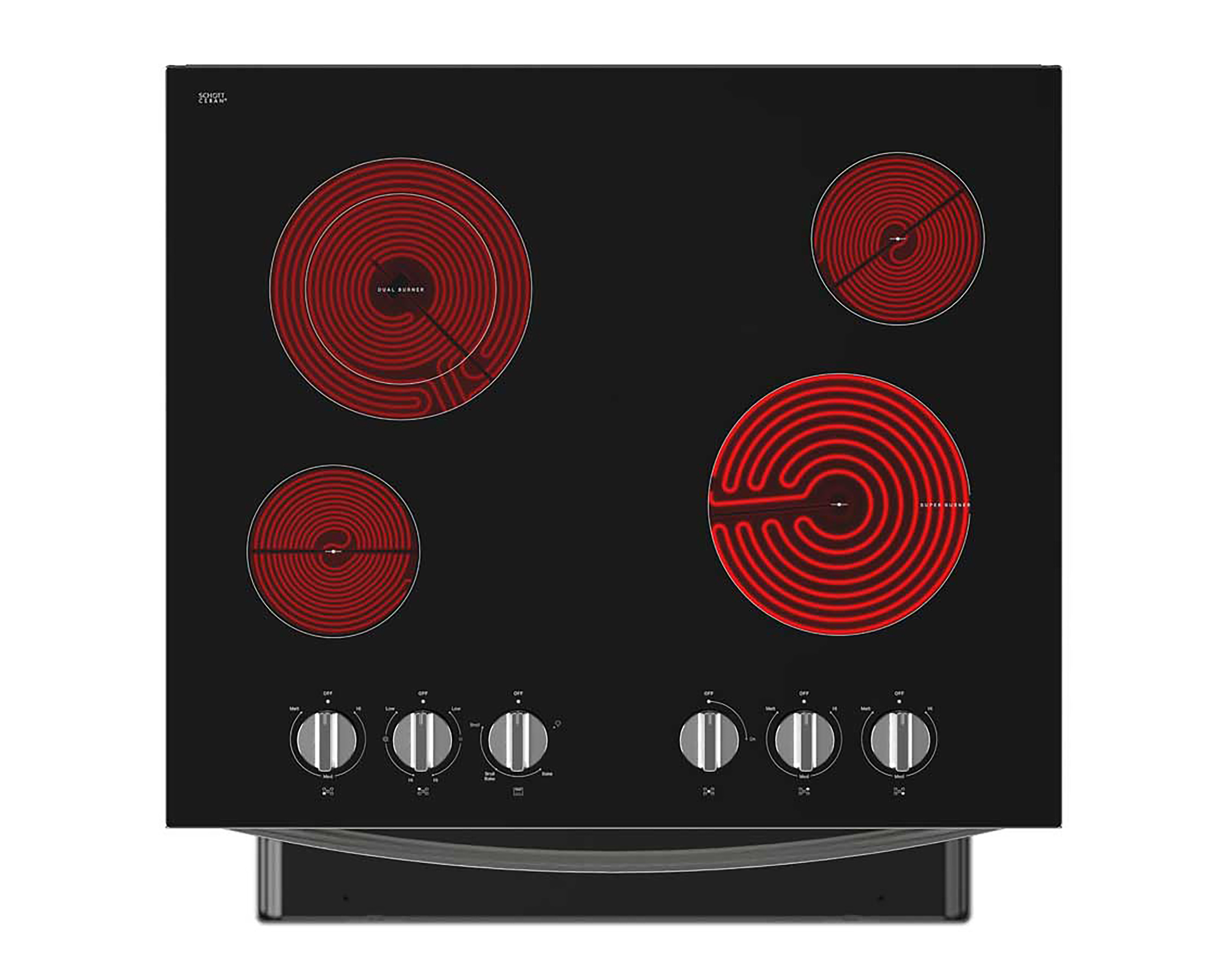 Foto 5 pulgar | Foto 4 | Estufa Whirlpool de Piso 30 Pulgadas con 4 Quemadores Eléctrica WFRE1300D con Horno 3 en 1