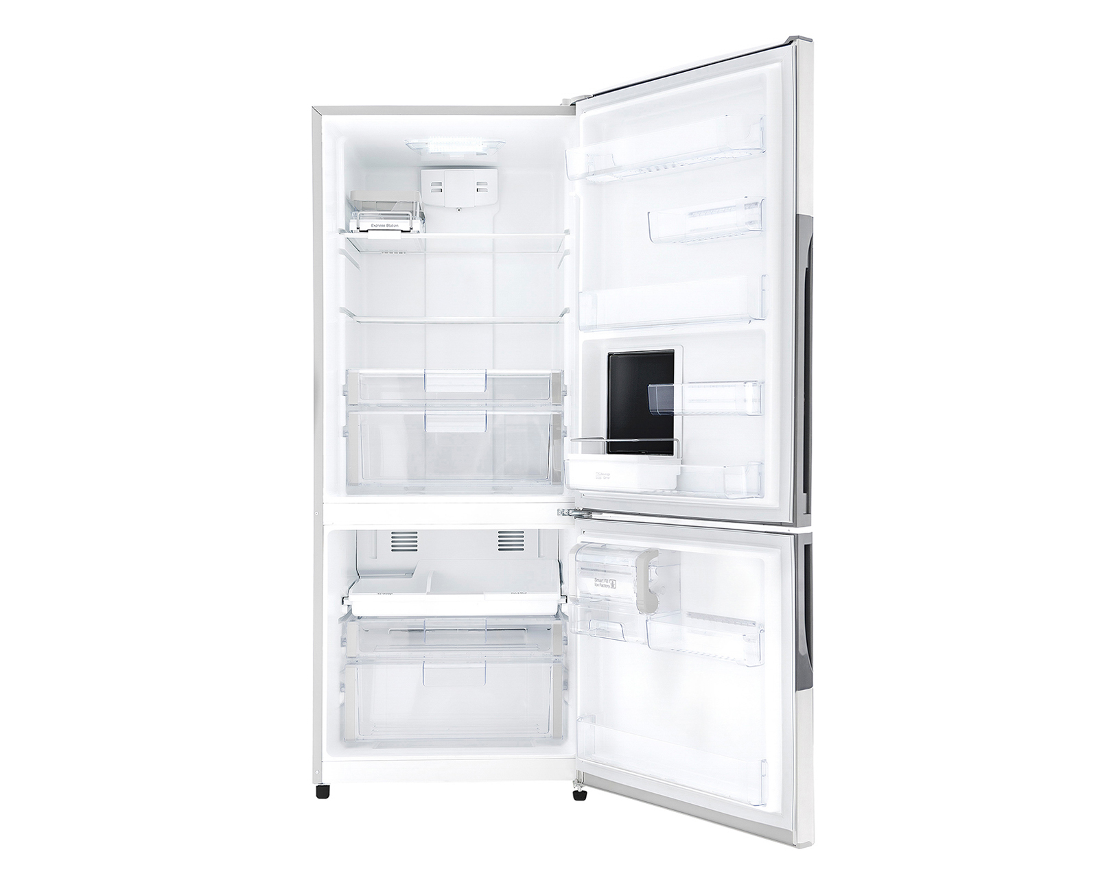 Foto 4 pulgar | Foto 3 | Refrigerador Mabe Bottom Mount 19 Pies Acero RMB520IWMRX1