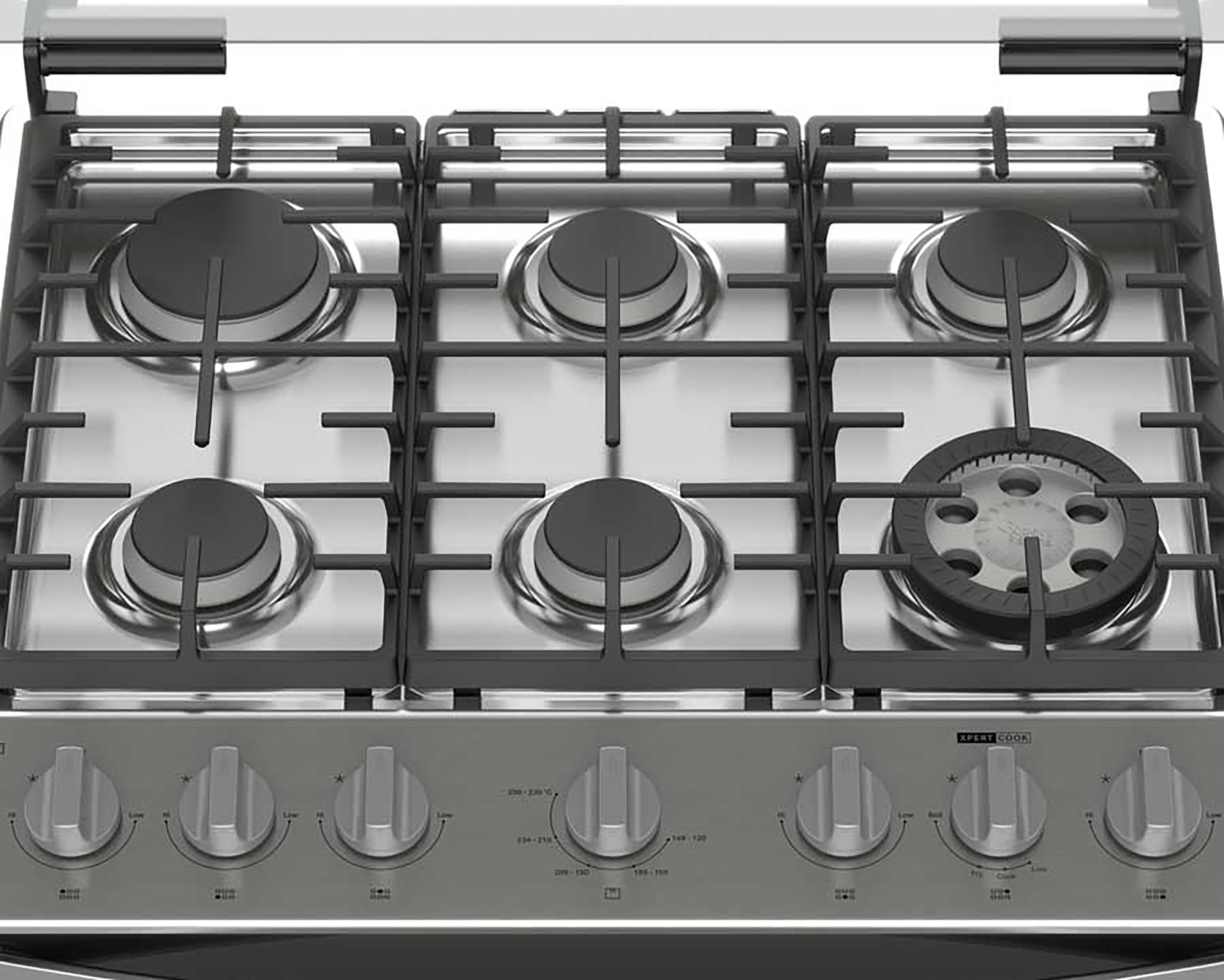Foto 4 | Foto 4 | Estufa Whirlpool de Piso 30 Pulgadas con 6 Quemadores de Gas WFR7050S Función Freidora de Aire