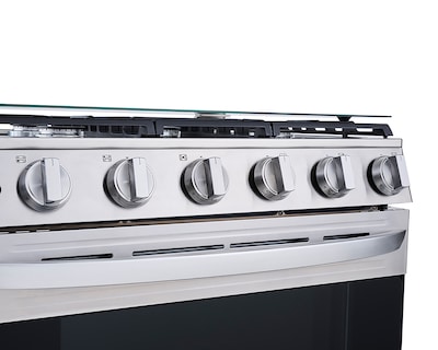 Foto 5 | Foto 5 | Estufa LG de Piso 30 Pulgadas con 5 Quemadores de Gas LRGL5840S.BSTFGSS Gris Easy Clean