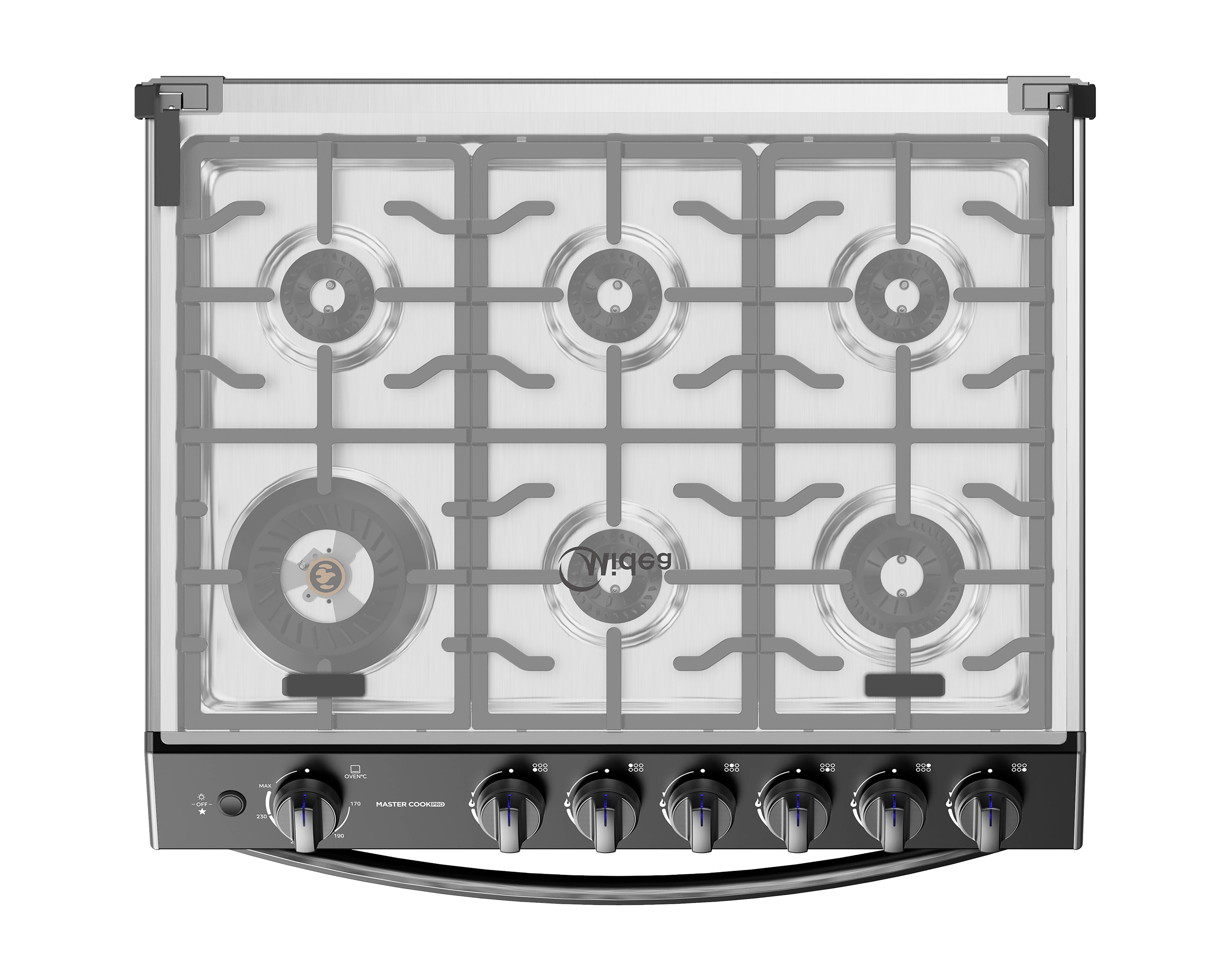 Foto 4 pulgar | Foto 3 | Estufa Midea de Piso 30 Pulgadas con 6 Quemadores Electrica MGS30FS1LIASDT Funcionamiento Master Flame