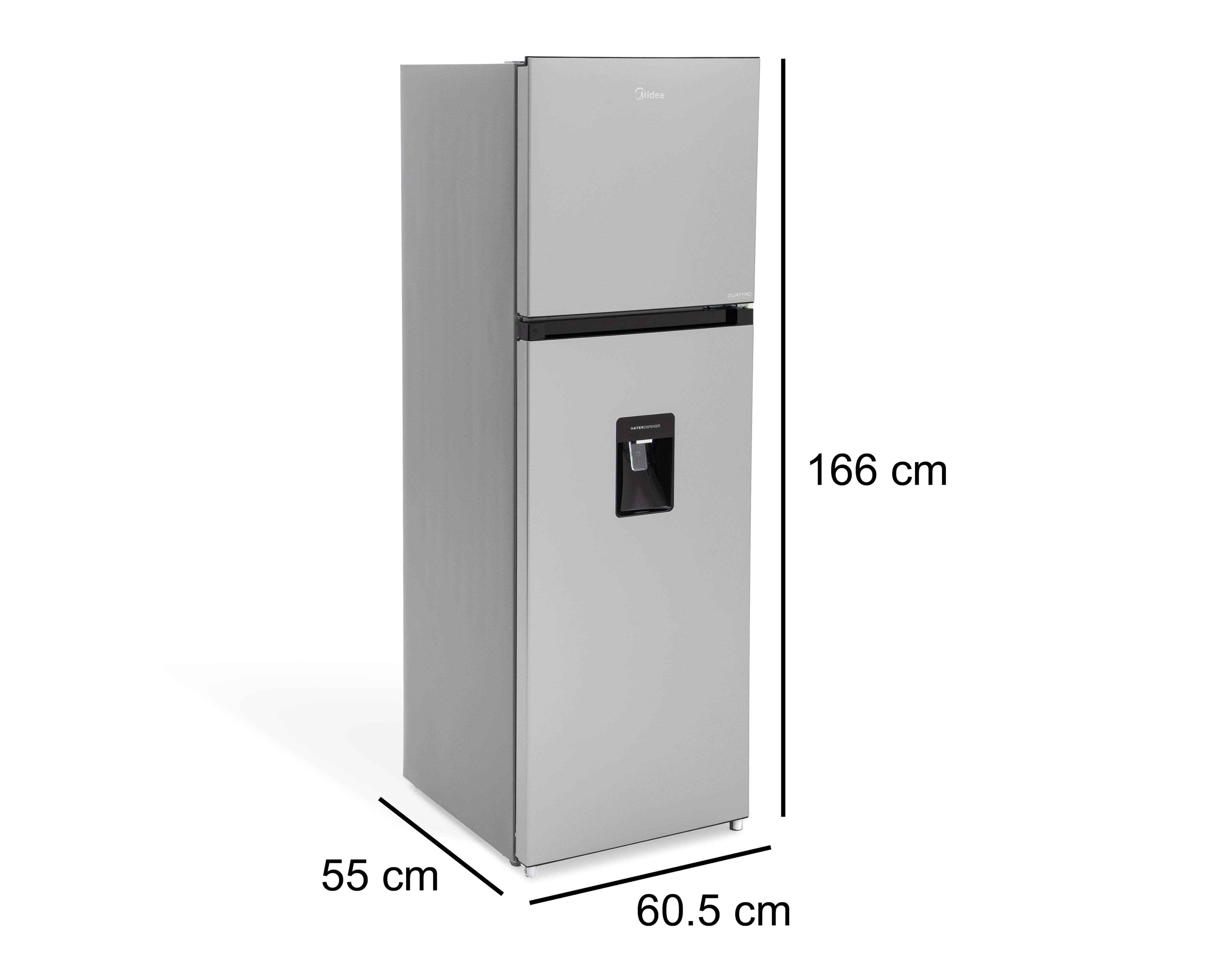 Foto 9 pulgar | Foto 8 | Refrigerador Midea Top Mount 10 Pies Gris MDRT385MTM46WD