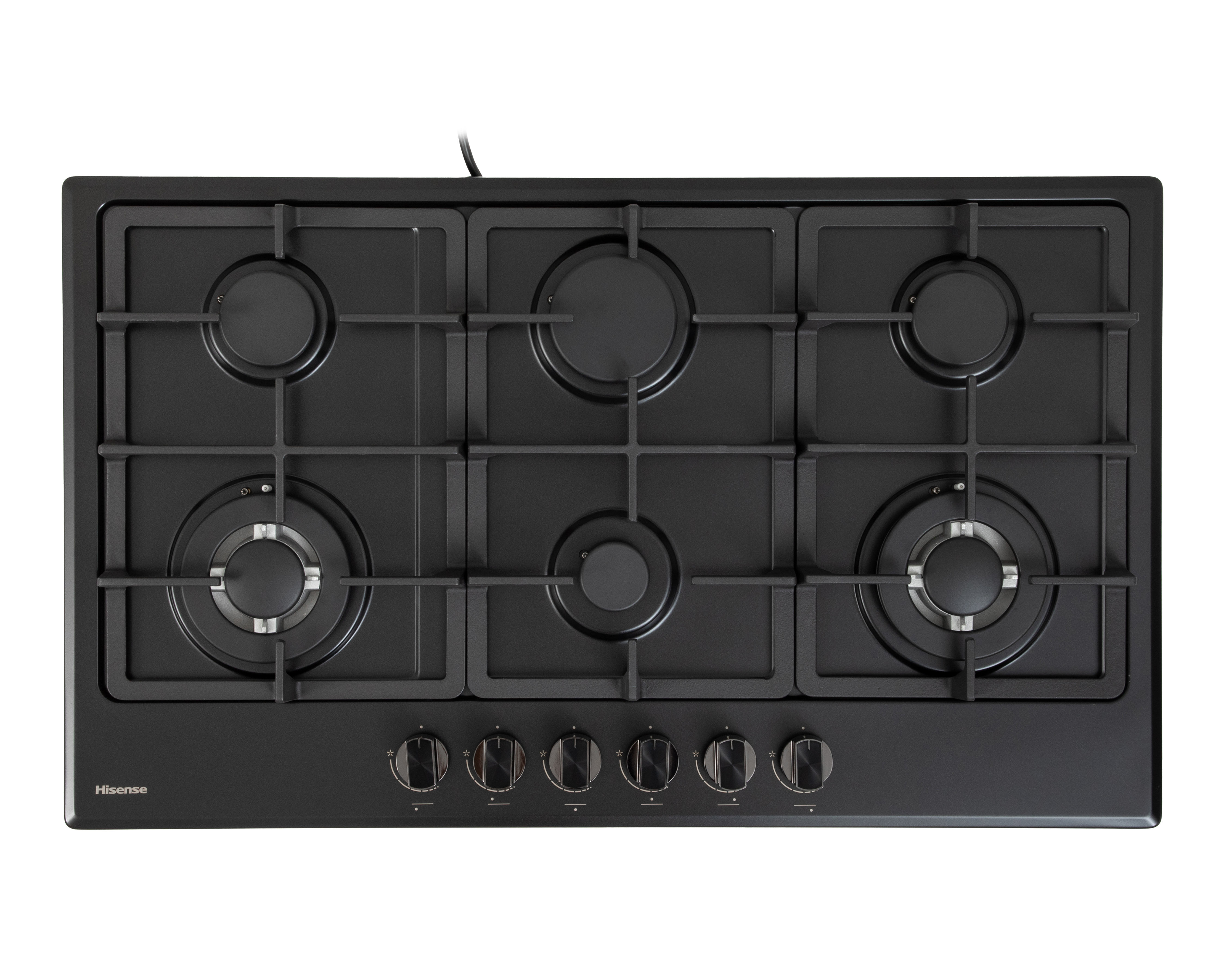 Parrilla Empotrable Hisense 96 cm de Gas HGH961BS01 Negra