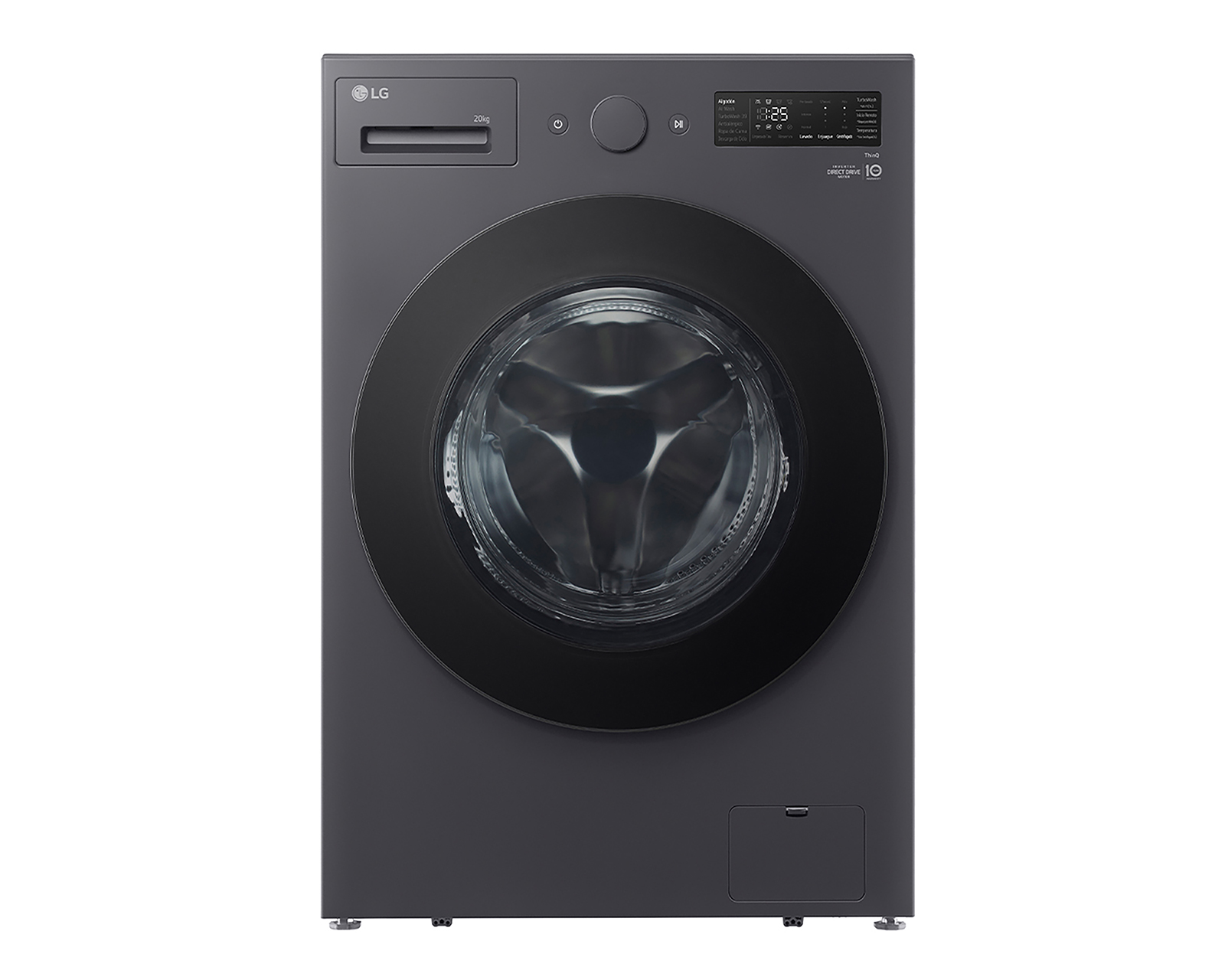 Foto 1 | Foto 1 | Lavadora LG Automática WM20EGNTS6 20 kg Negro Grafito
