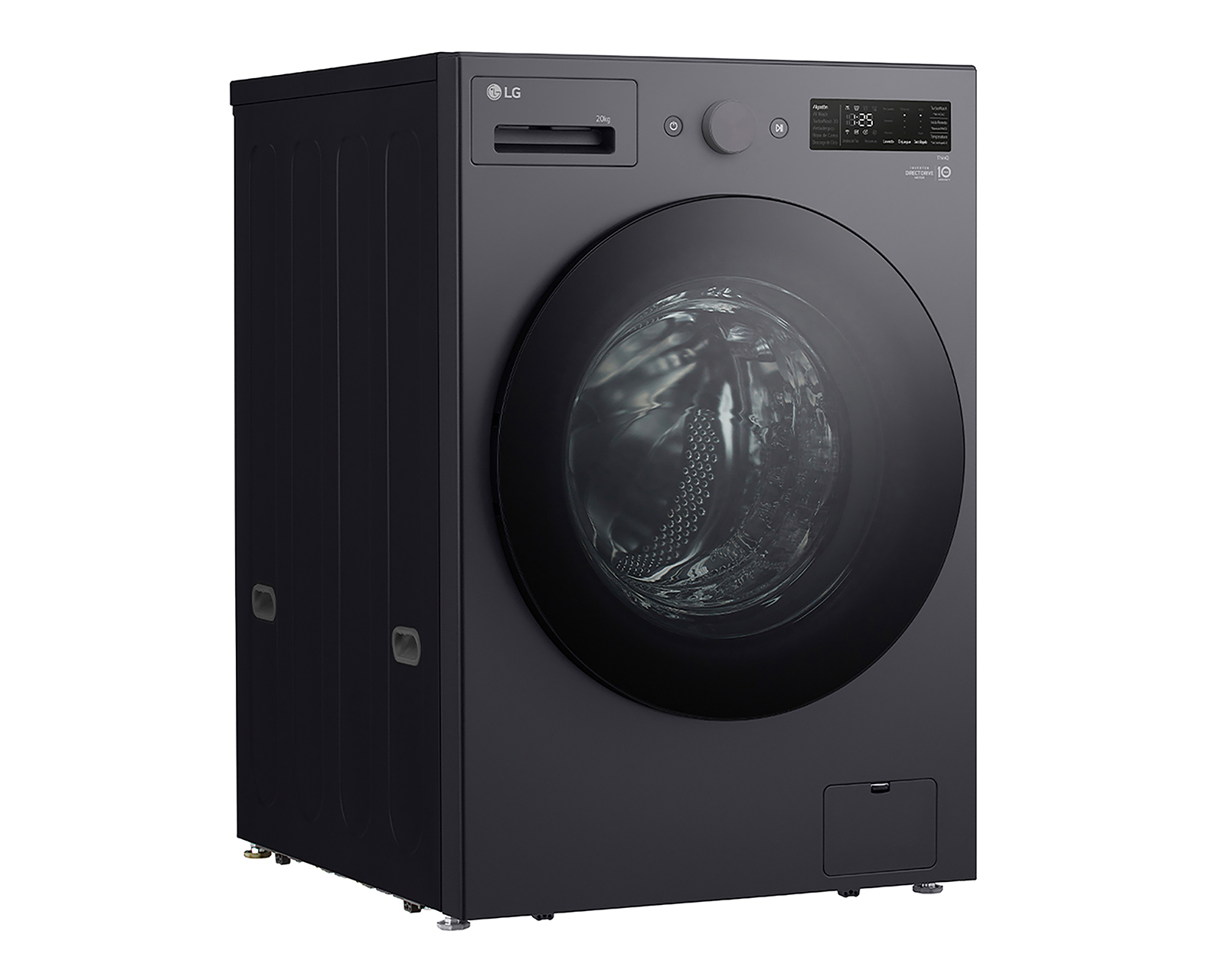 Foto 4 pulgar | Foto 3 | Lavadora LG Automática WM20EGNTS6 20 kg Negro Grafito