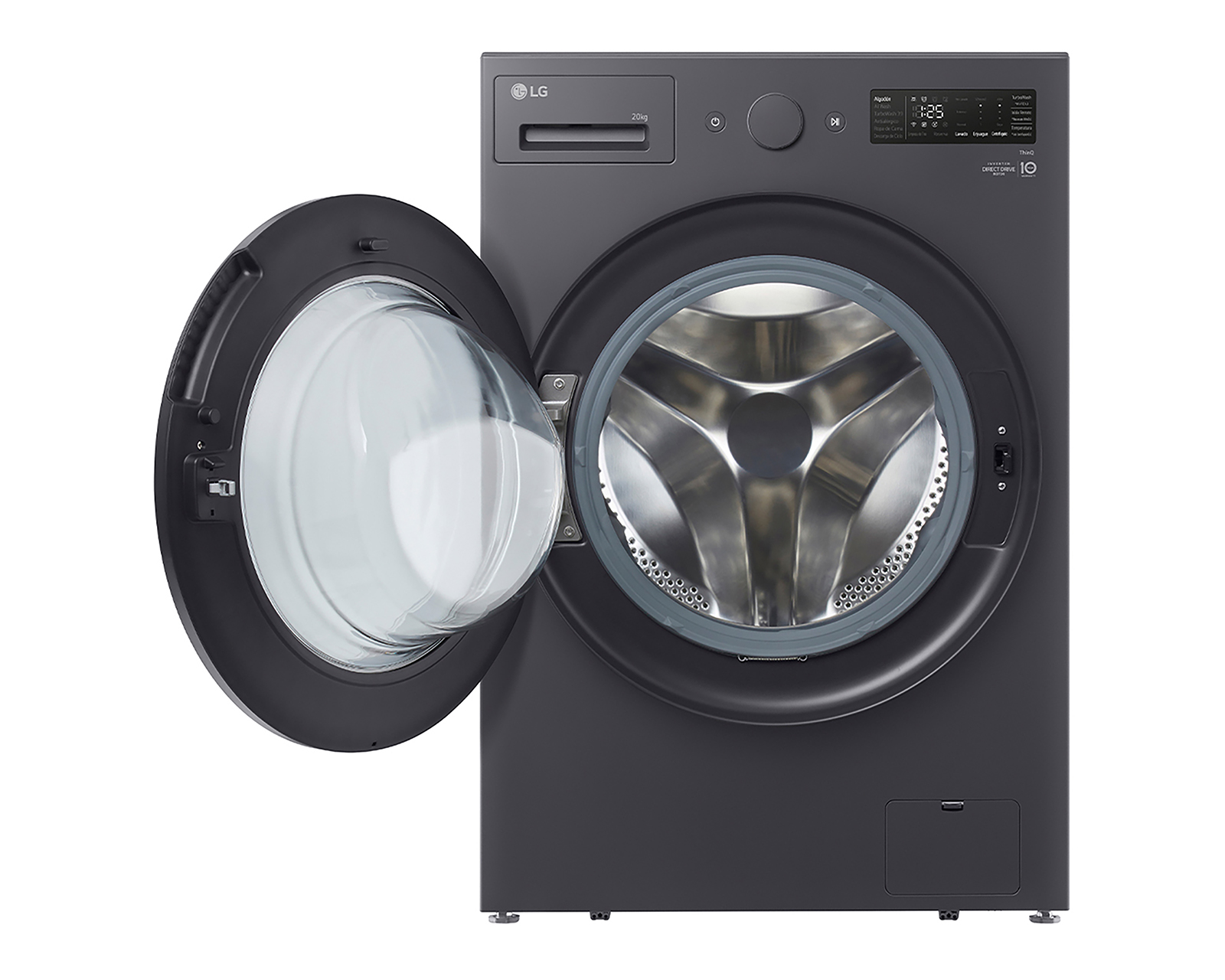 Foto 4 | Foto 4 | Lavadora LG Automática WM20EGNTS6 20 kg Negro Grafito