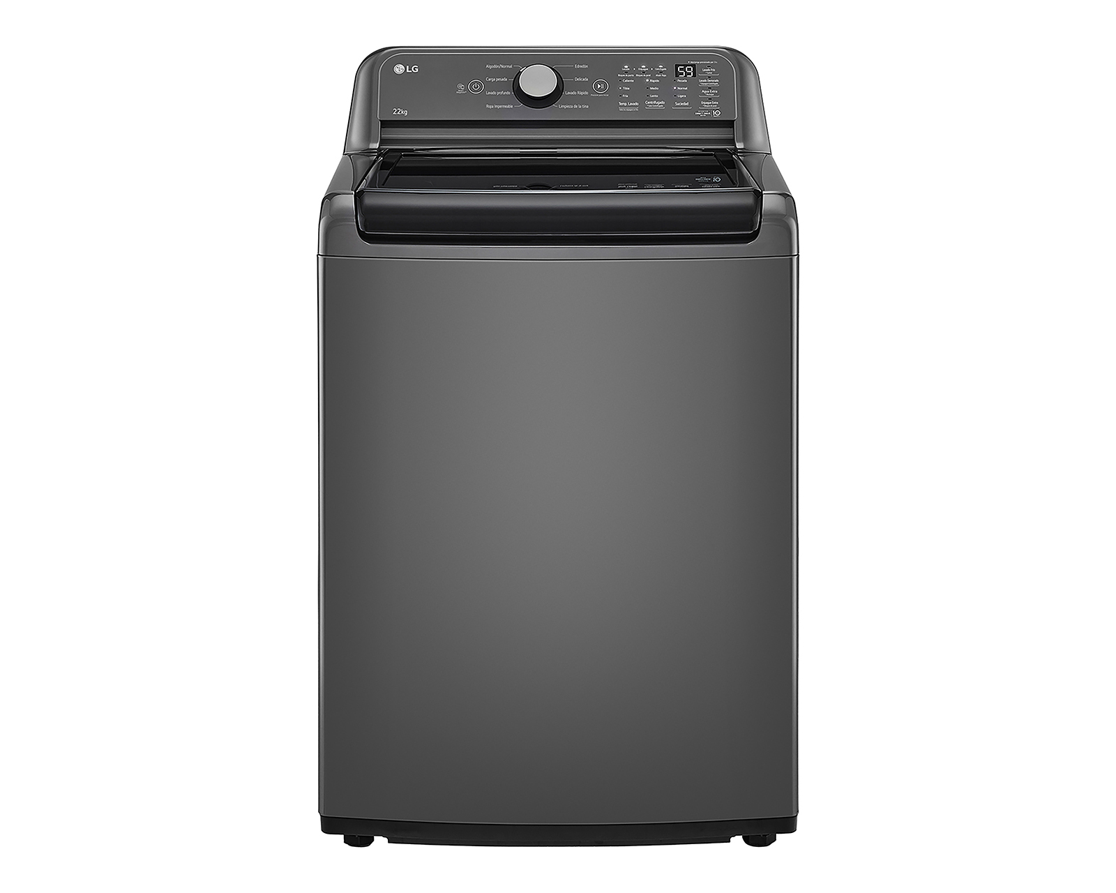 Lavadora LG Automática WT22MT6HK 22 Kg Negra