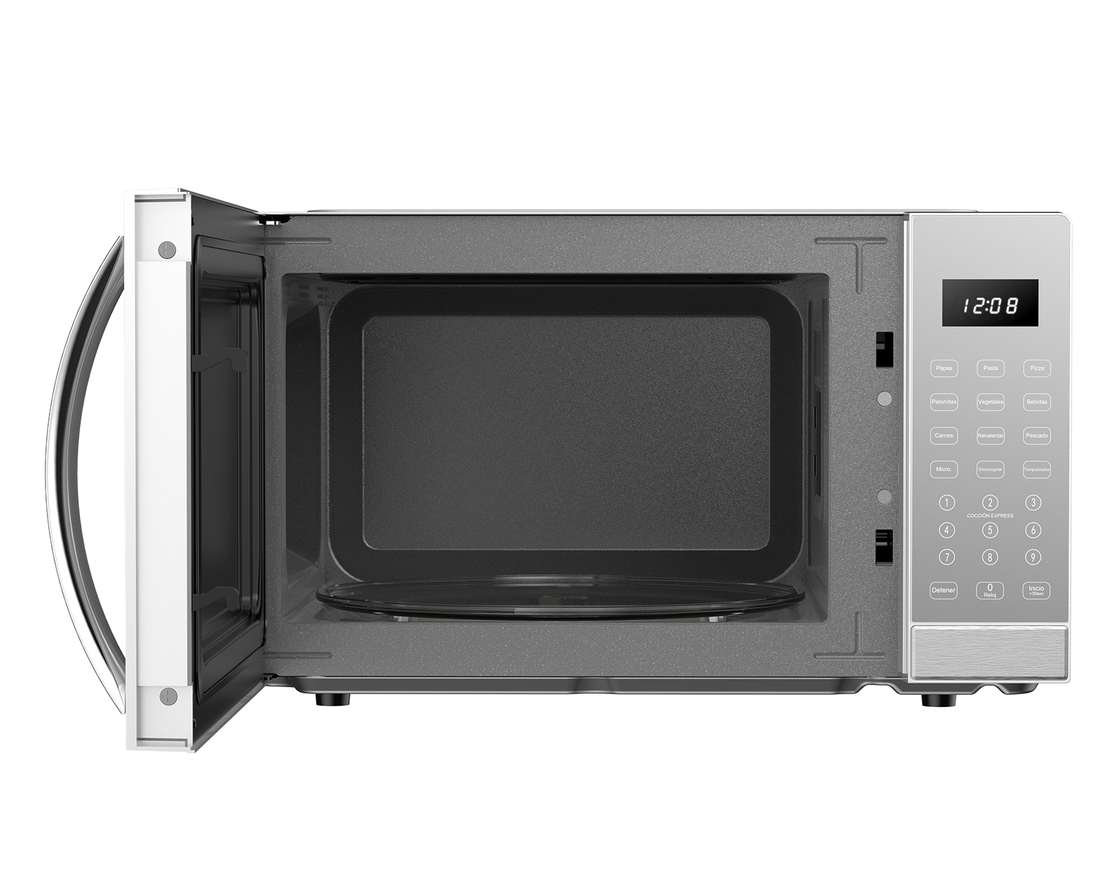 Foto 4 | Foto 4 | Horno de Microondas Aspix 1.1 Pies AX24MWO11NEJ Plateado