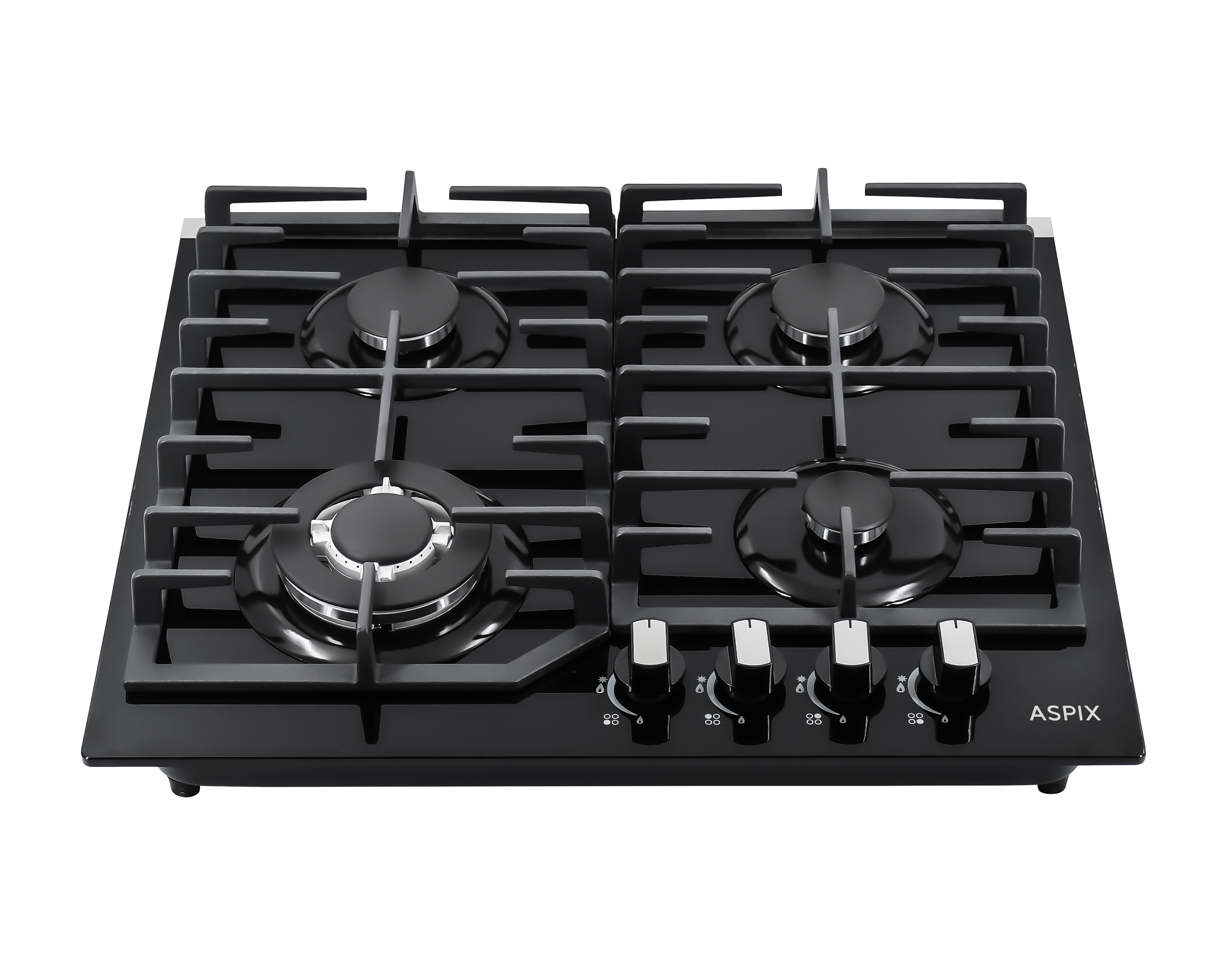 Foto 2 | Foto 2 | Parrilla Empotrable Aspix 23 Pulgadas de Gas P4QANG Negra