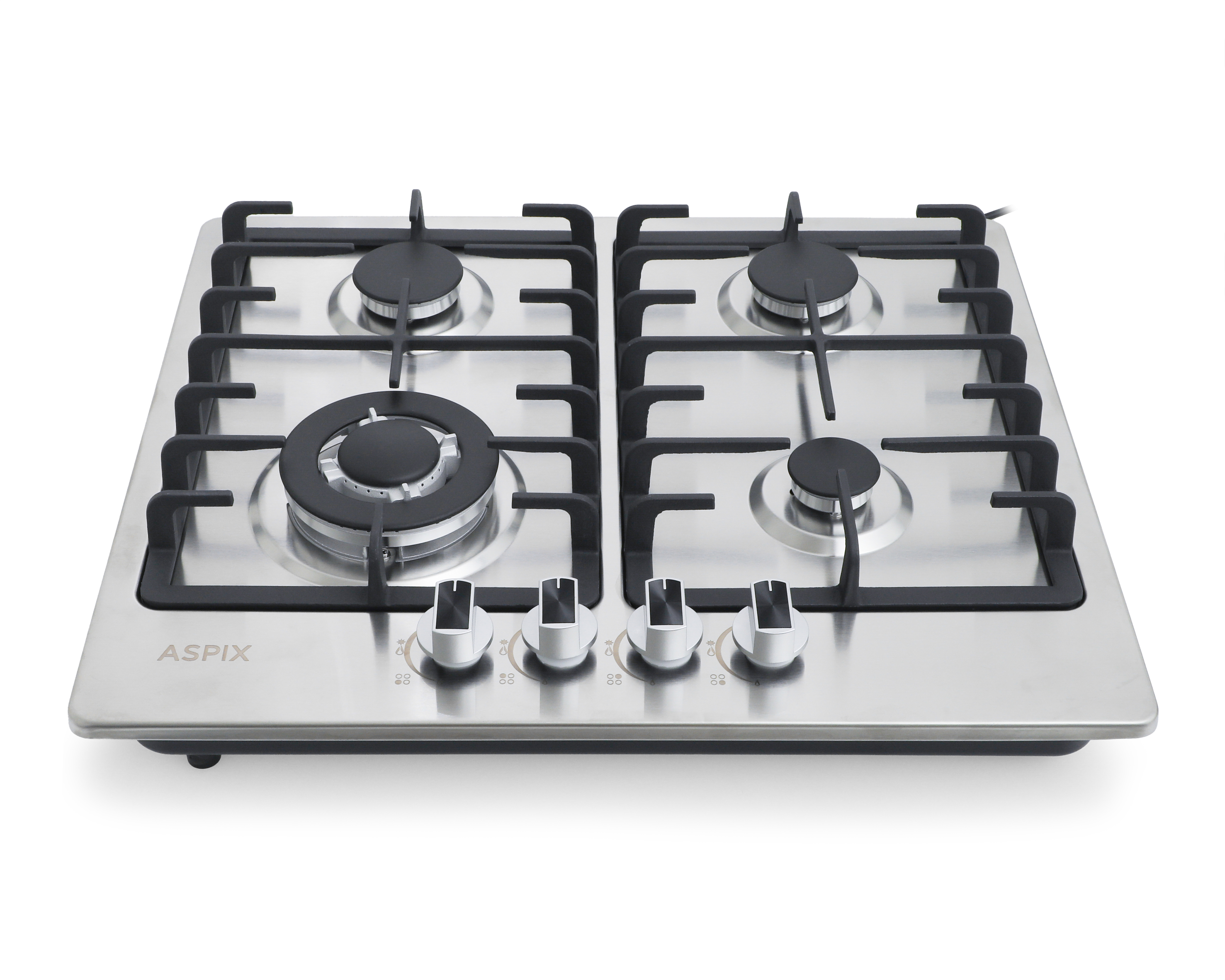 Foto 2 | Foto 2 | Parrilla Empotrable Aspix 51 cm de Gas P4QANG Plata