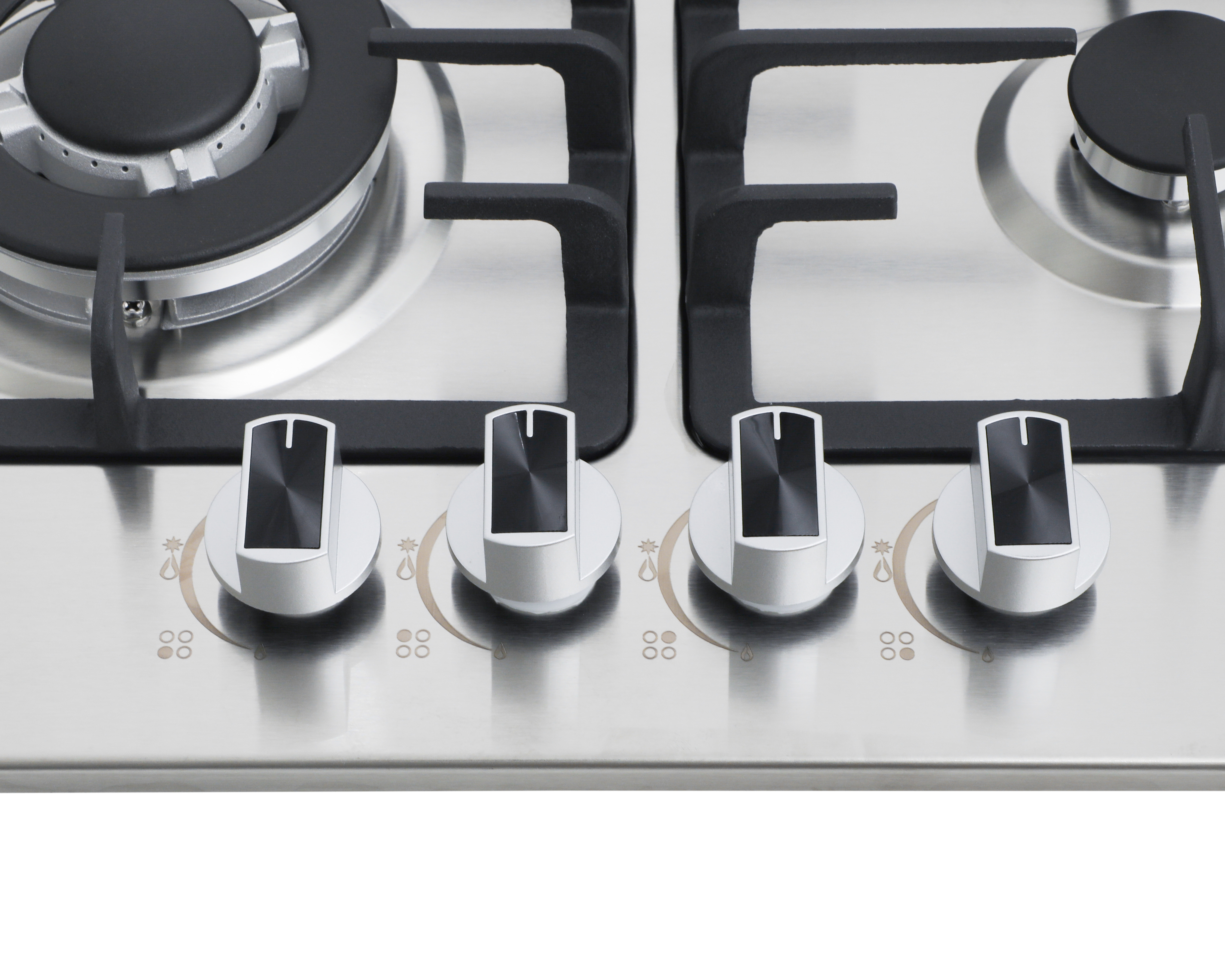 Foto 4 | Foto 4 | Parrilla Empotrable Aspix 51 cm de Gas P4QANG Plata