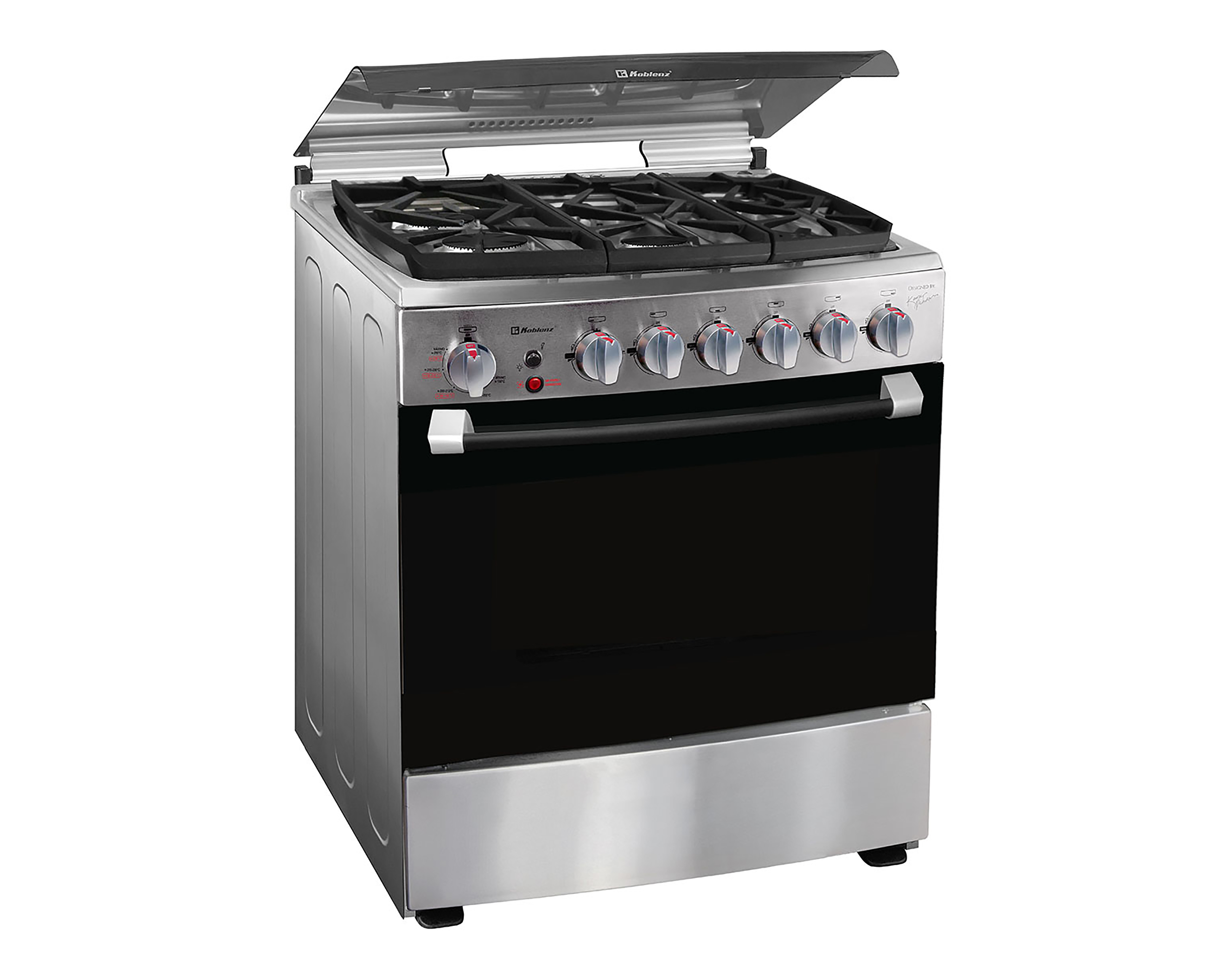 Foto 1 | Foto 1 | Estufa Koblenz de Piso 30 Pulgadas 6 Quemadores de Gas Atenas EK-3131 AB-IIHNK Función Freidora de Aire