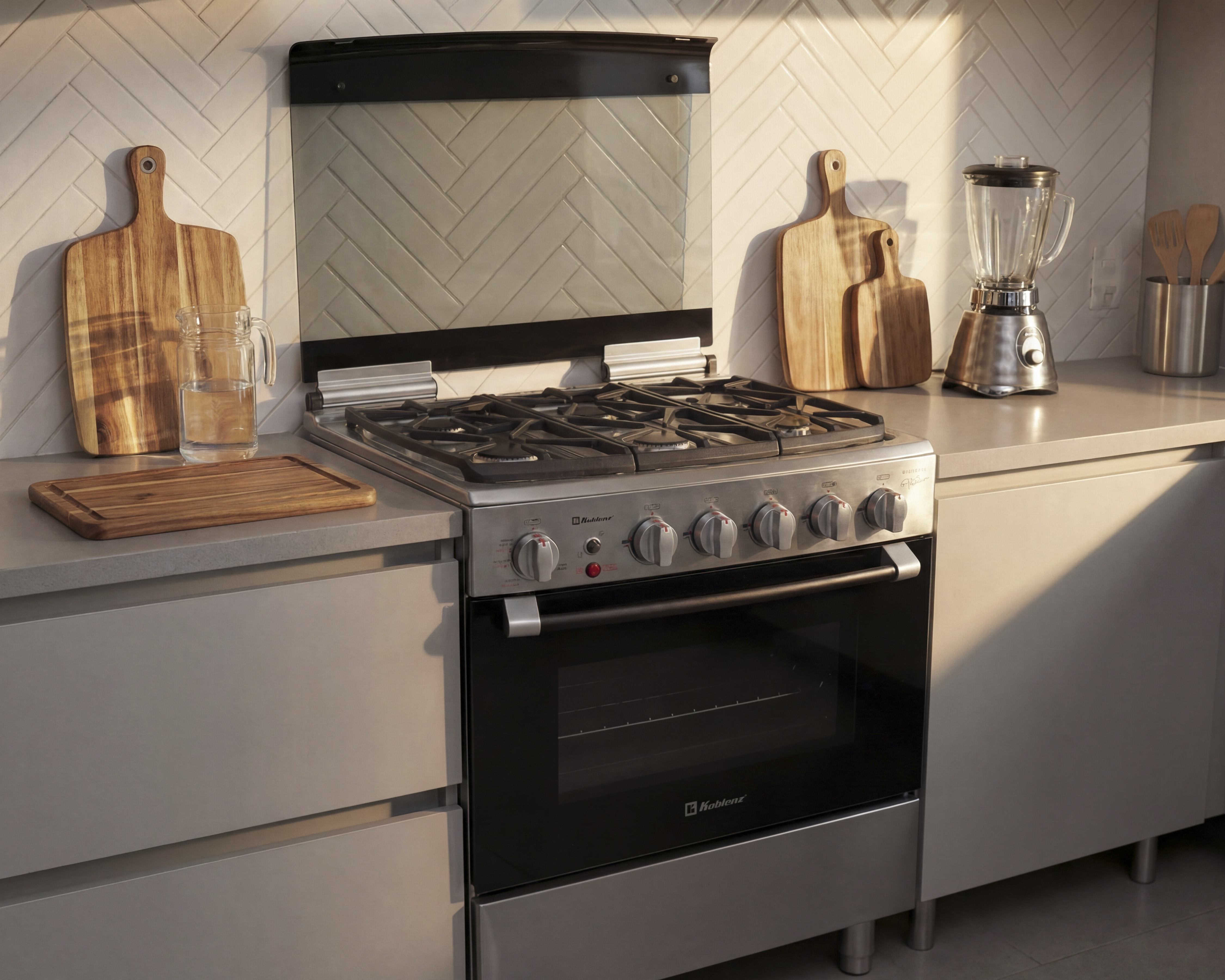 Foto 7 pulgar | Foto 6 | Estufa Koblenz de Piso 30 Pulgadas 6 Quemadores de Gas Atenas EK-3131 AB-IIHNK Función Freidora de Aire