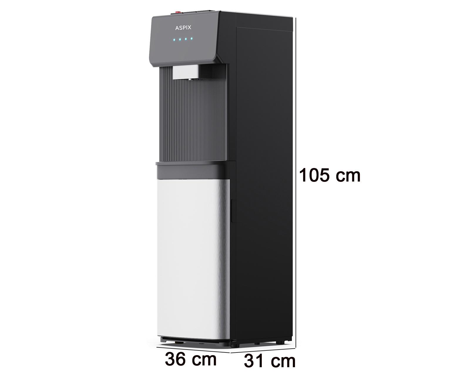 Foto 5 | Foto 5 | Enfriador de Agua Aspix AX24SWDTLNEL de Piso