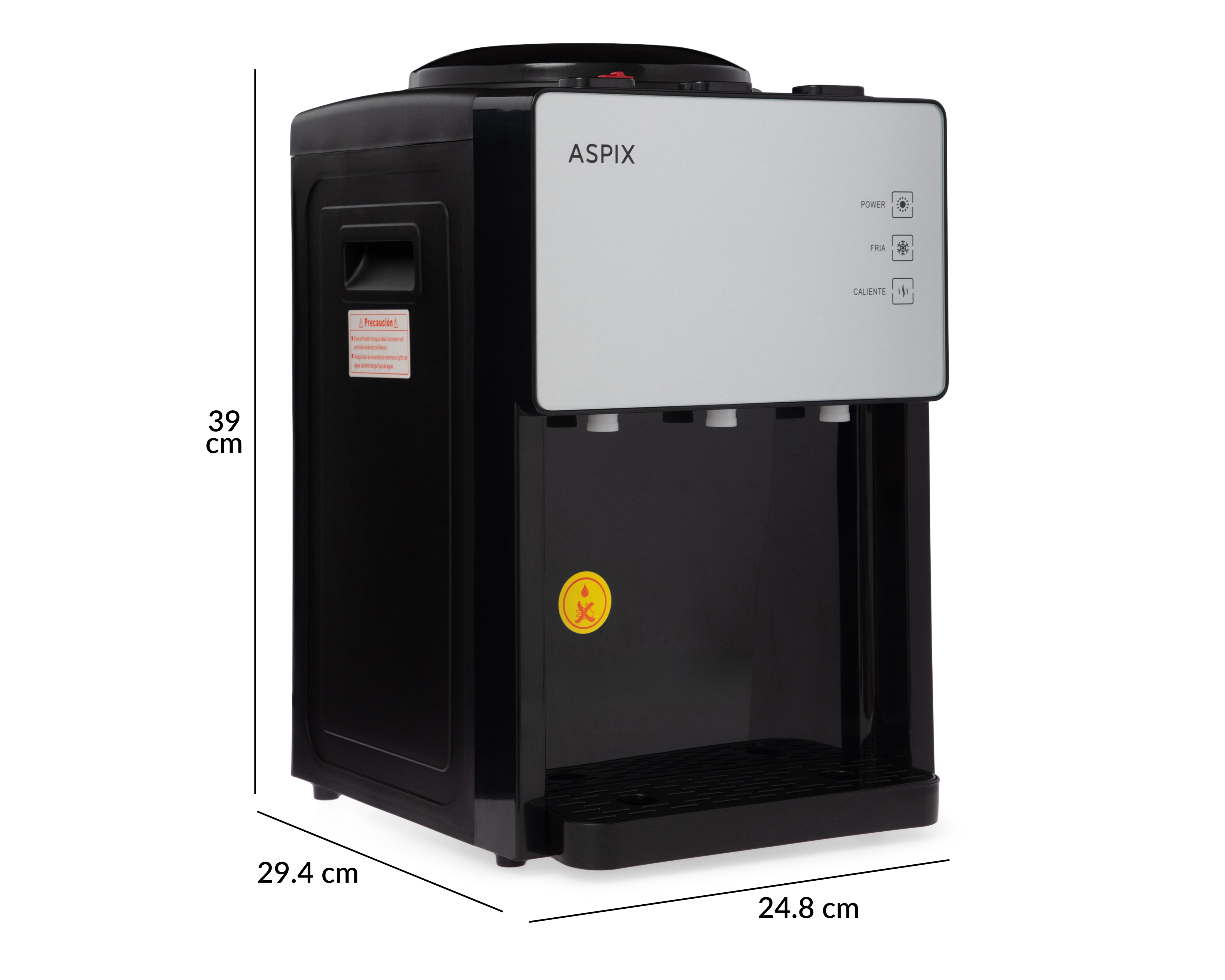 Foto 7 pulgar | Foto 6 | Enfriador de Agua Aspix AX24TWDNE de Mesa