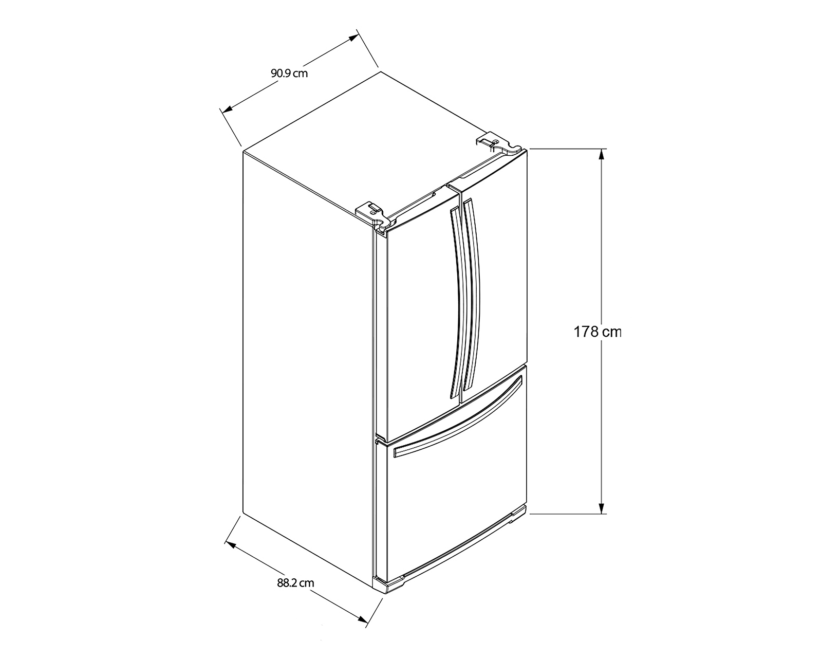 Foto 11 pulgar | Foto 10 | Refrigerador Whirlpool French Door 31 Pies Acero Inoxidable WRFF3136SZ
