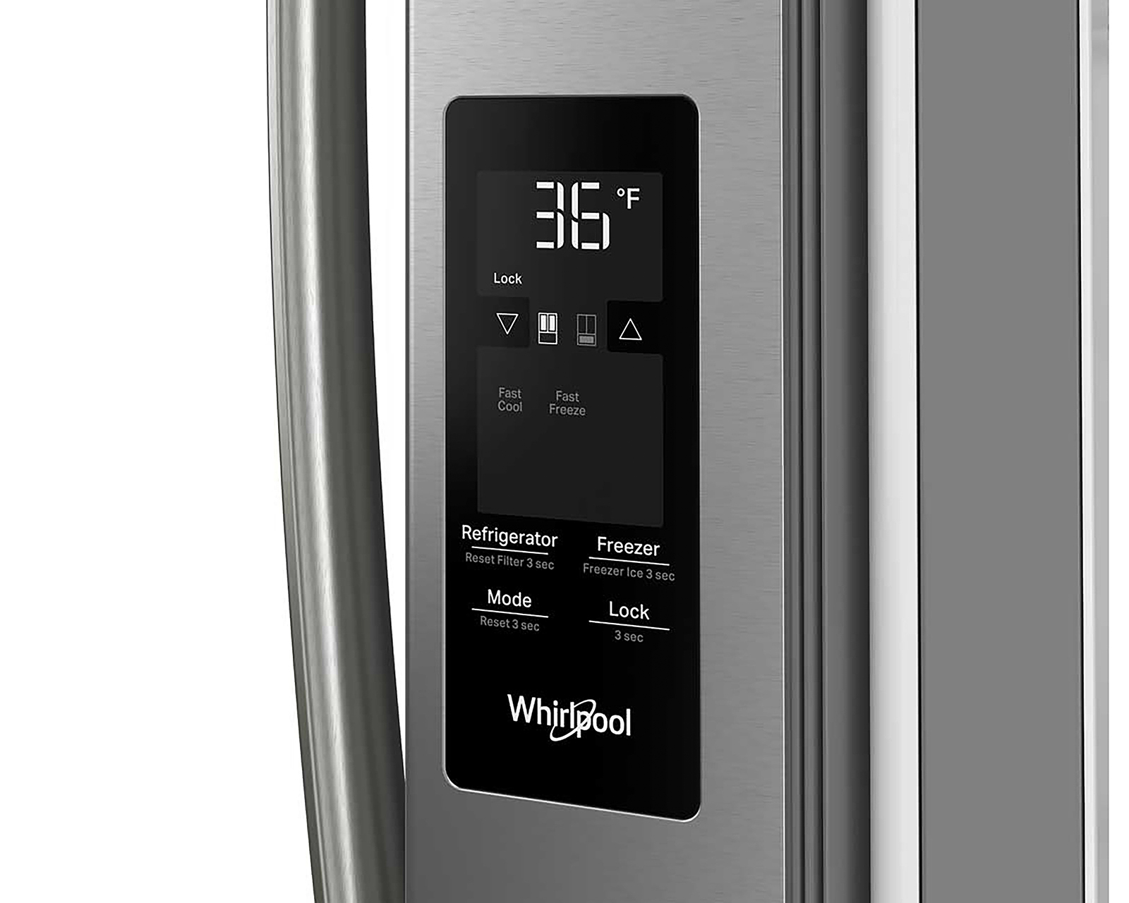 Foto 7 pulgar | Foto 6 | Refrigerador Whirlpool French Door 31 Pies Acero Inoxidable WRFF3136SZ
