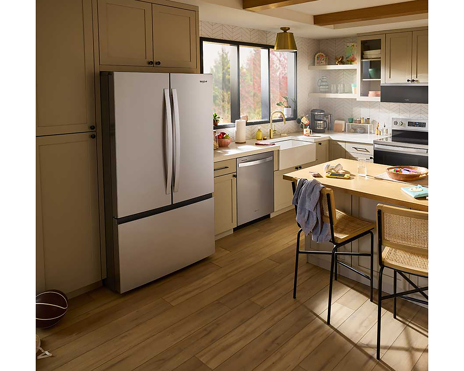 Foto 10 pulgar | Foto 9 | Refrigerador Whirlpool French Door 31 Pies Acero Inoxidable WRFF3136SZ