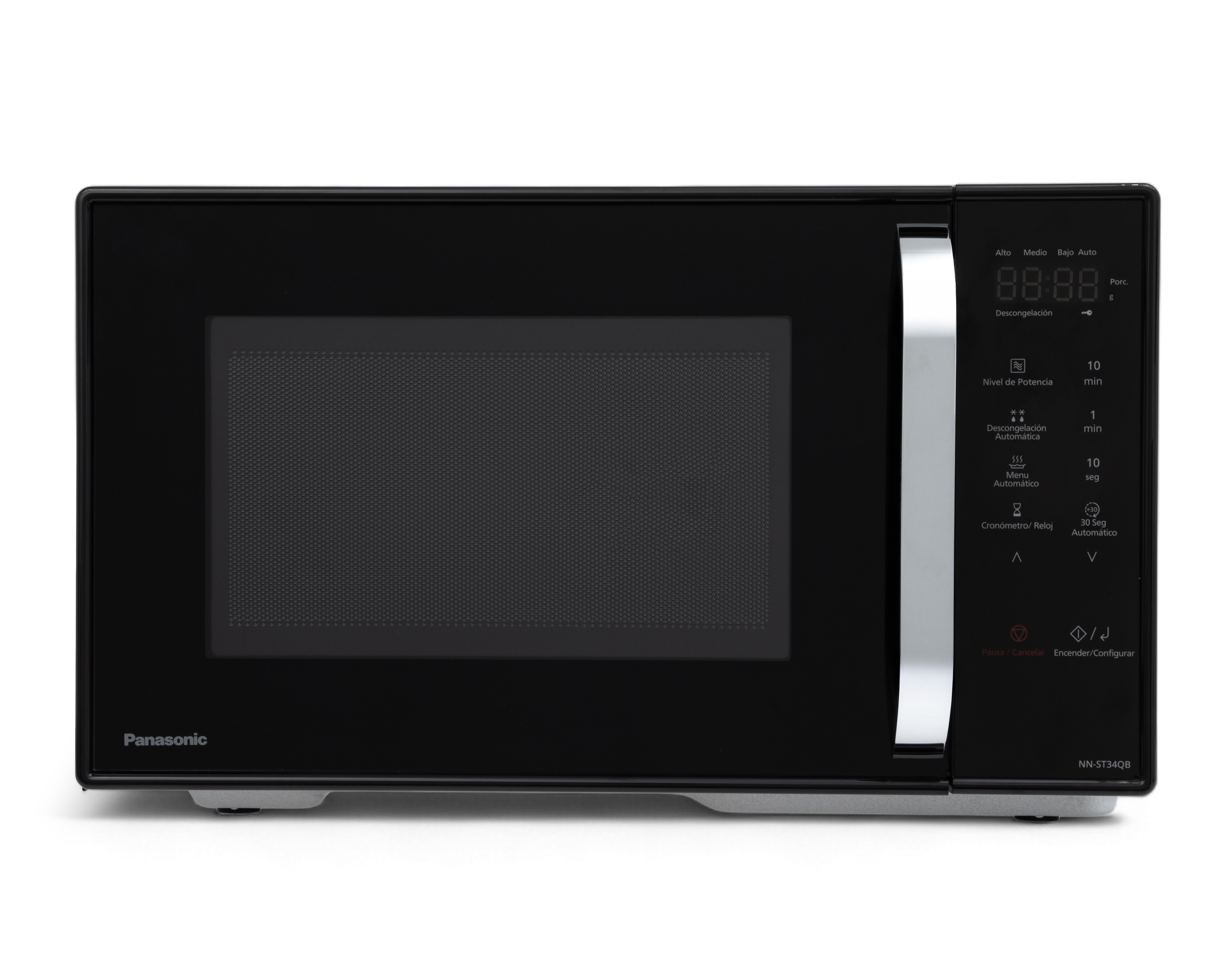 Horno de Microondas Panasonic 0.9 Pies NN-ST34QBRPH Negro
