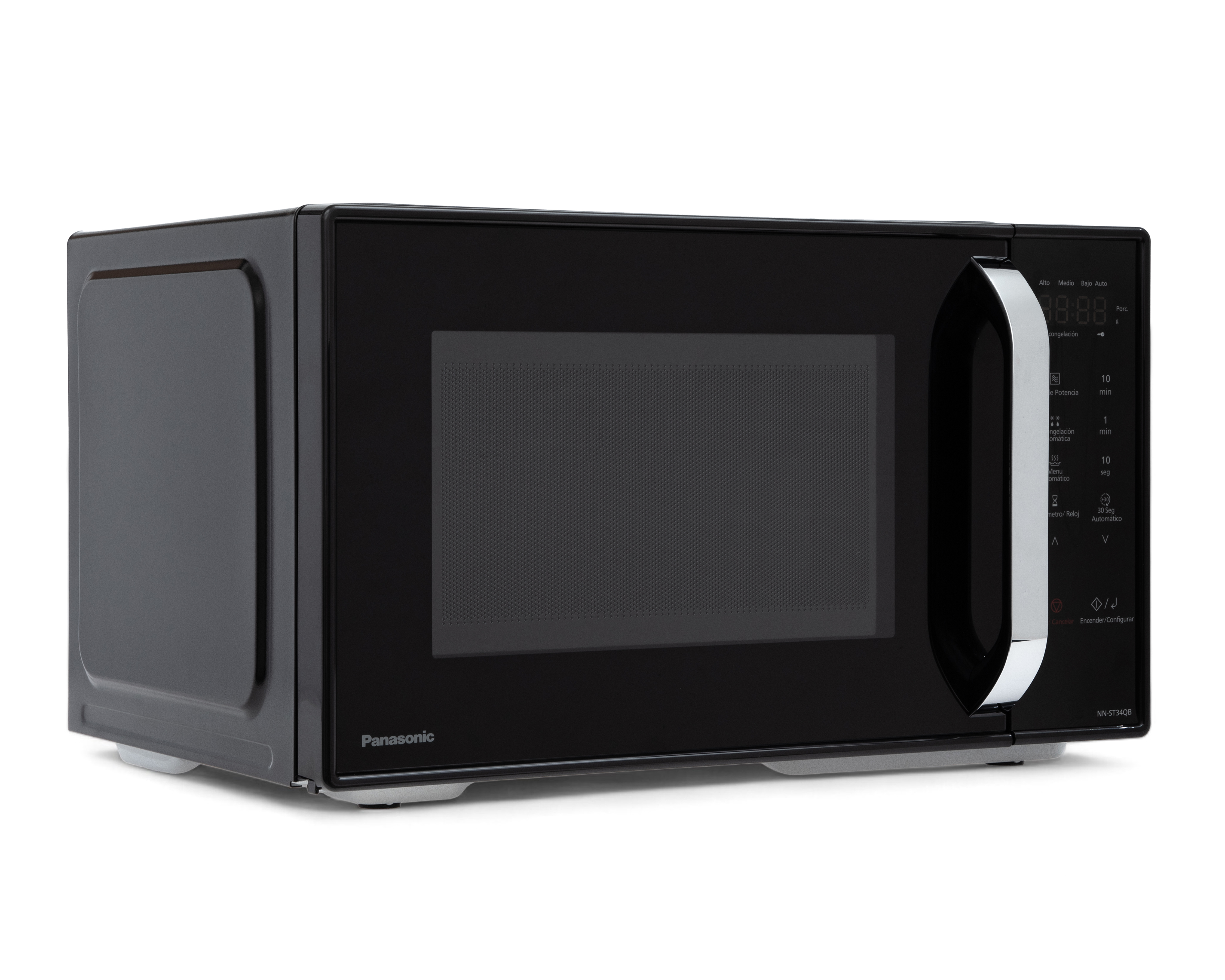 Foto 3 pulgar | Foto 2 | Horno de Microondas Panasonic 0.9 Pies NN-ST34QBRPH Negro