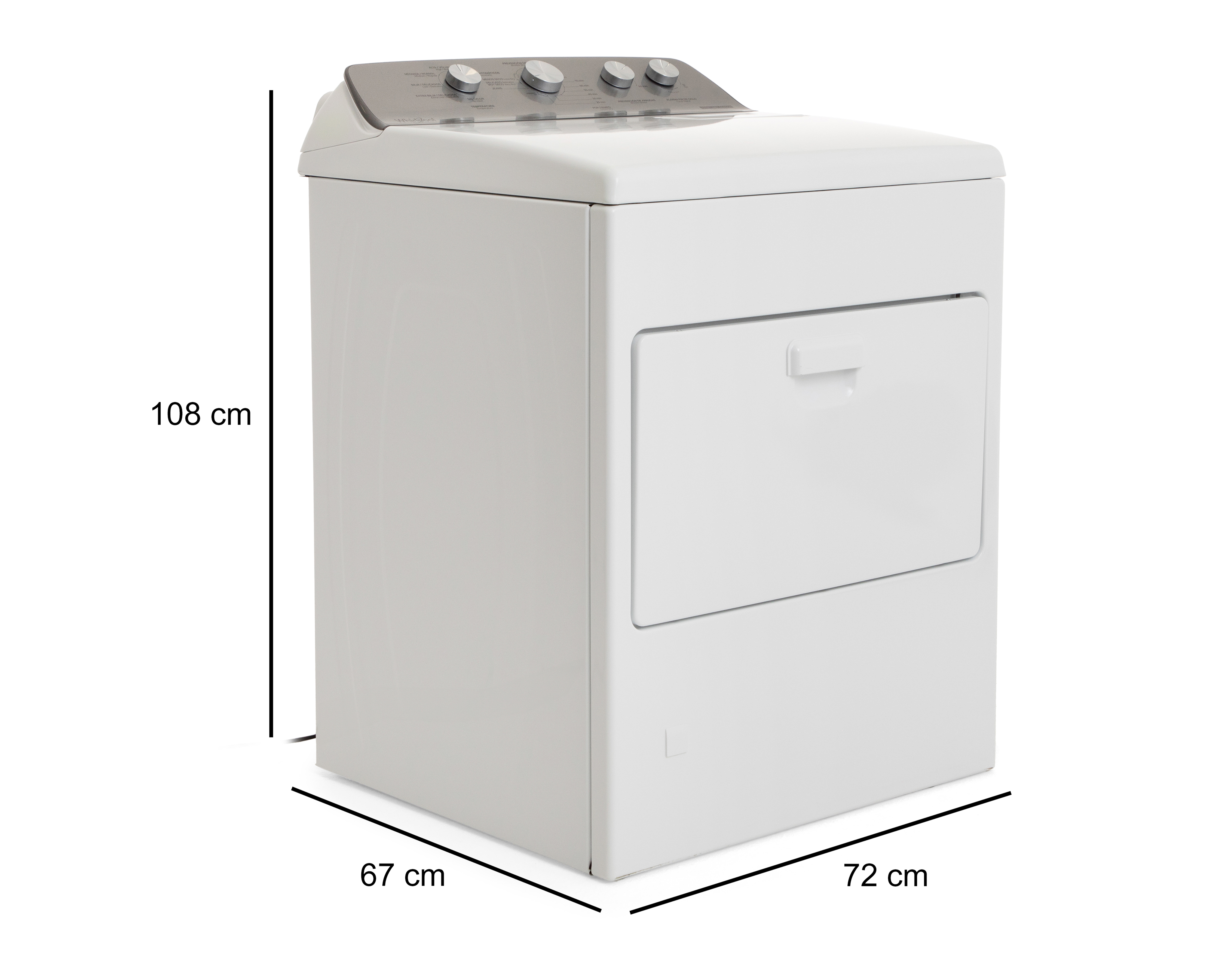 Foto 7 | Foto 7 | Secadora Whirlpool Automática 7MWGD26TLRW 26 kg Blanca