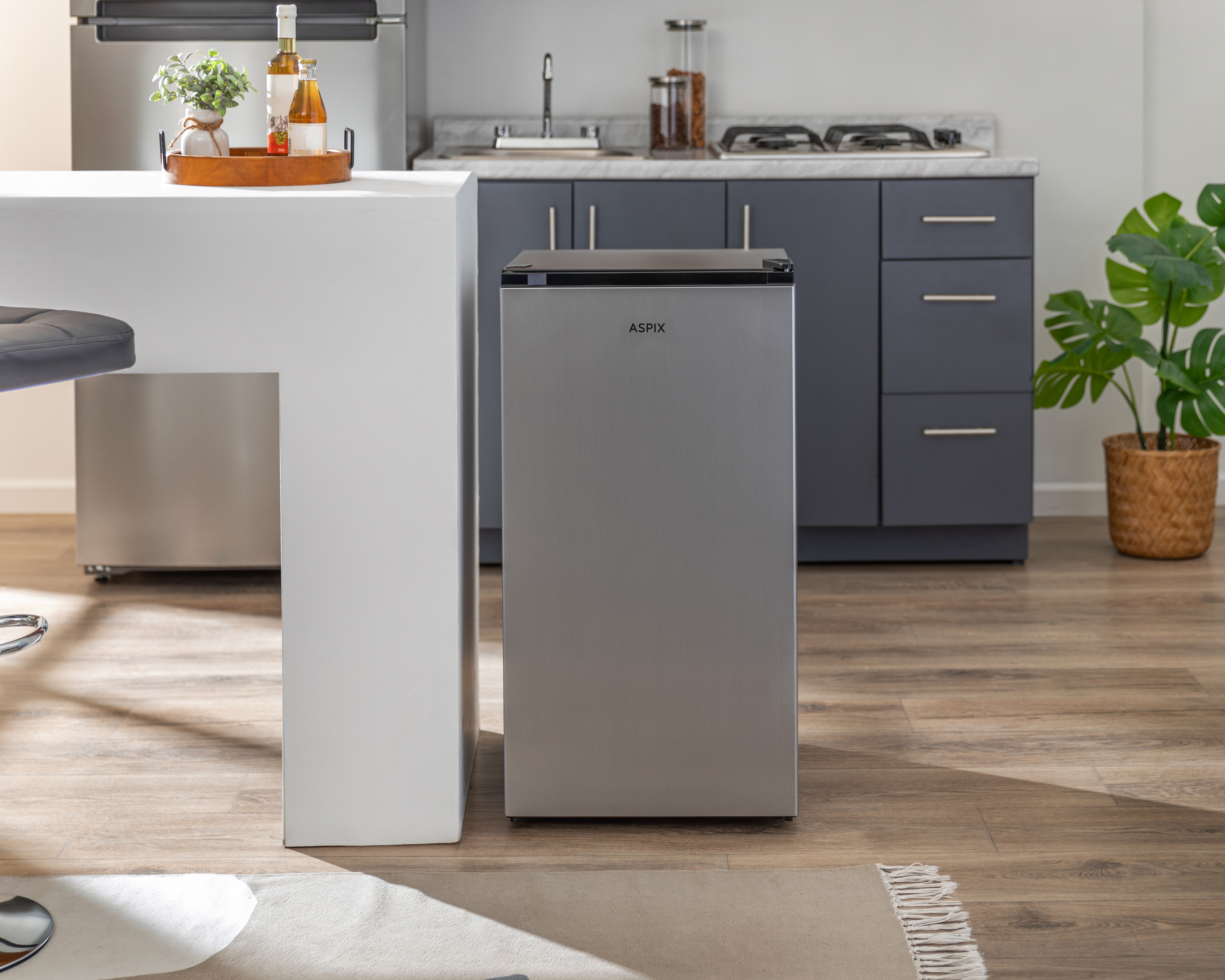 Foto 6 | Foto 6 | Frigobar Aspix 3.3 Pies Gris AX24MFD33GR