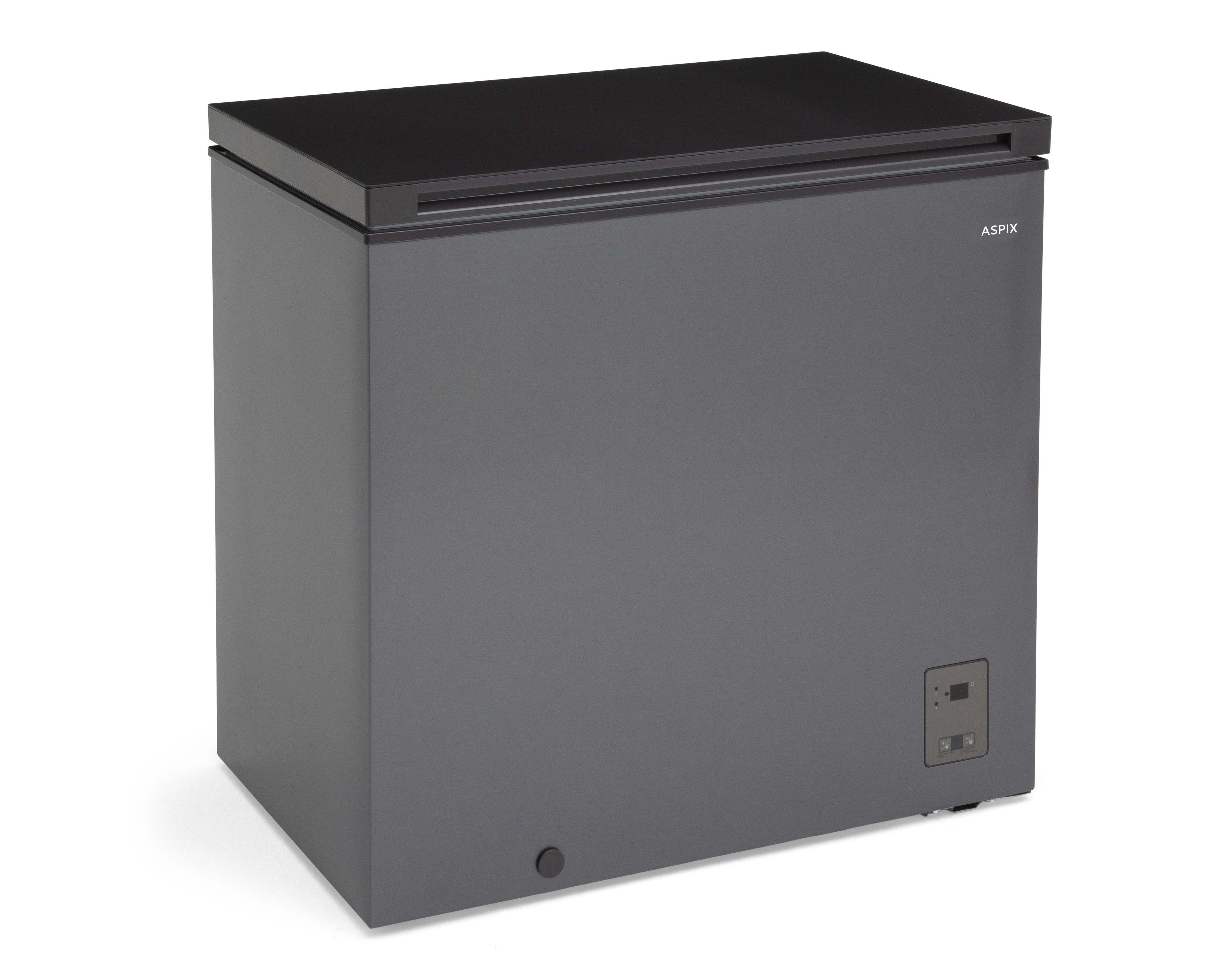 Congelador Aspix 7 pies con Tapa de Cristal