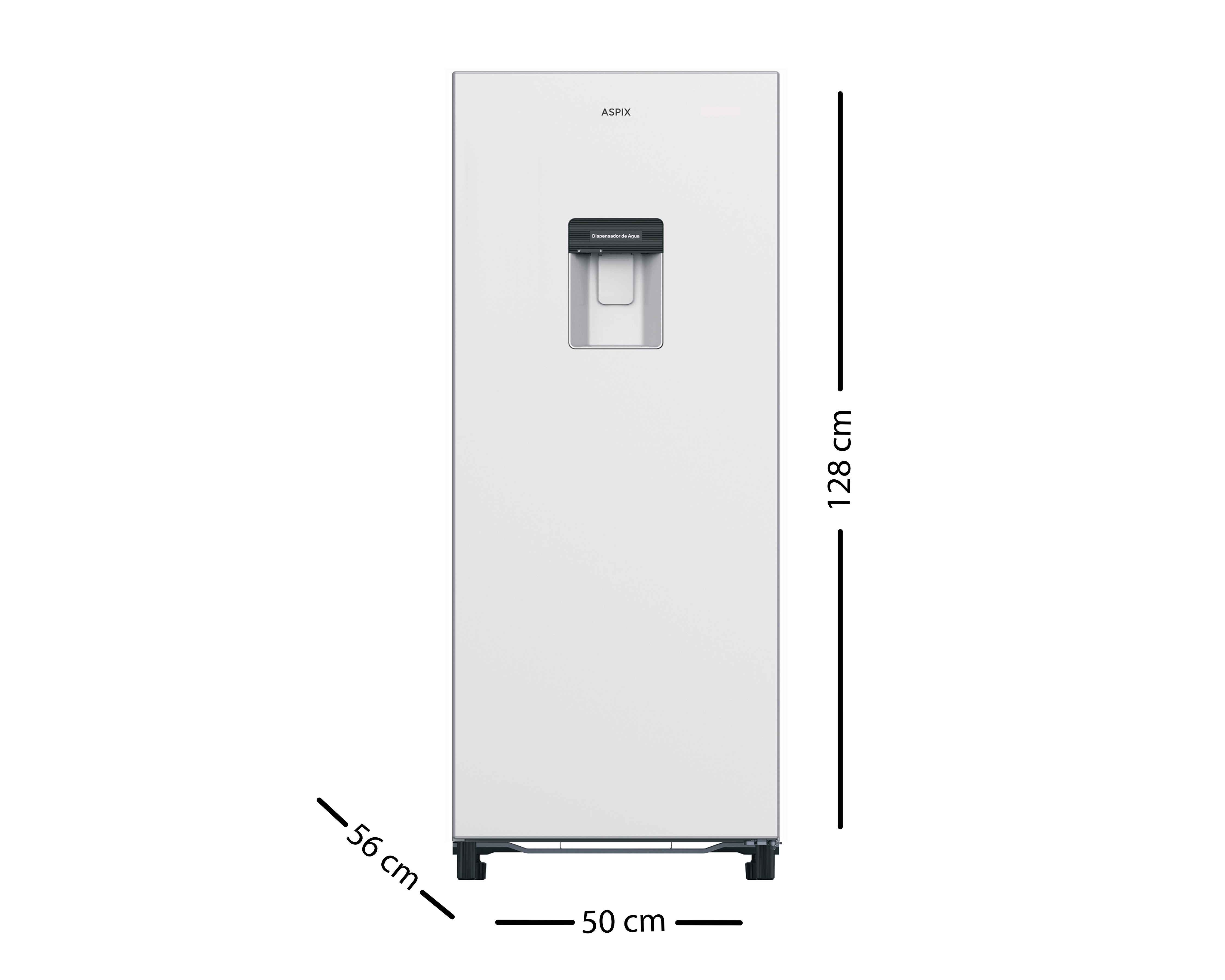 Foto 11 pulgar | Foto 10 | Refrigerador Aspix Una Puerta 7 Pies Blanco RSDS7PA