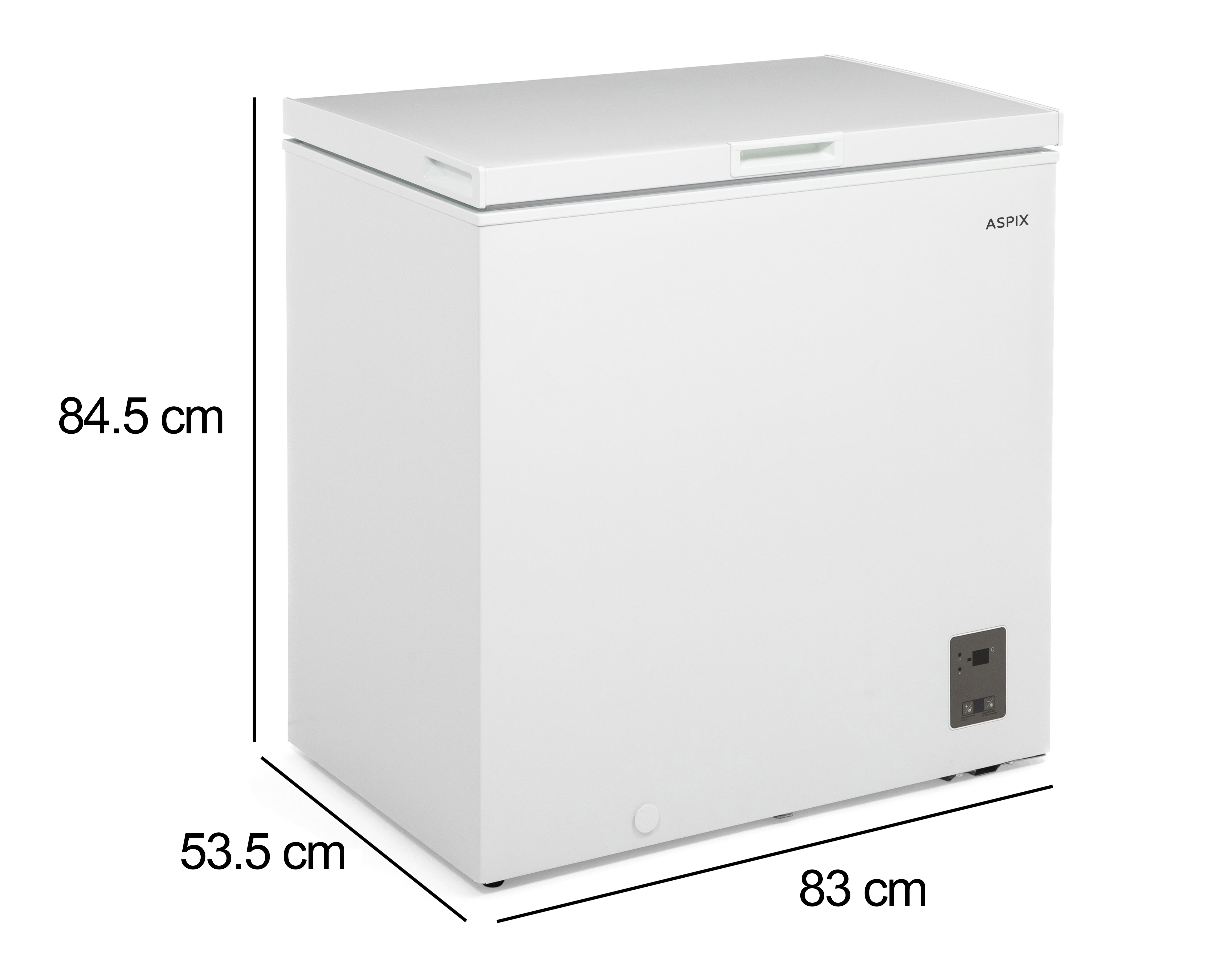 Foto 8 pulgar | Foto 7 | Congelador Aspix Horizontal 7 Pies Blanco AX24CFM7BL