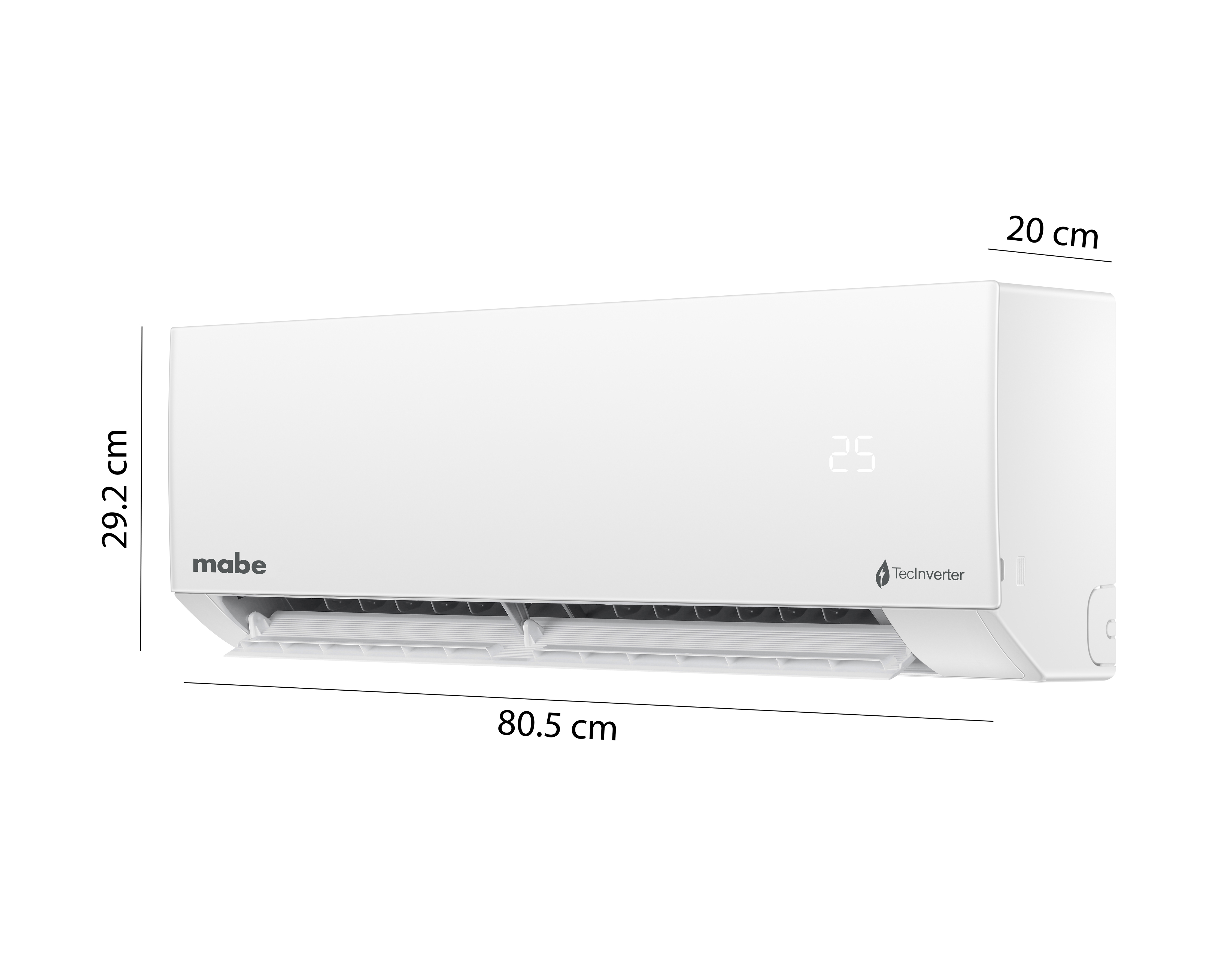 Foto 6 | Foto 6 | Minisplit Mabe Inverter 1 Tonelada 110 V Frío y Calor MMI12HABWCA32BMC2