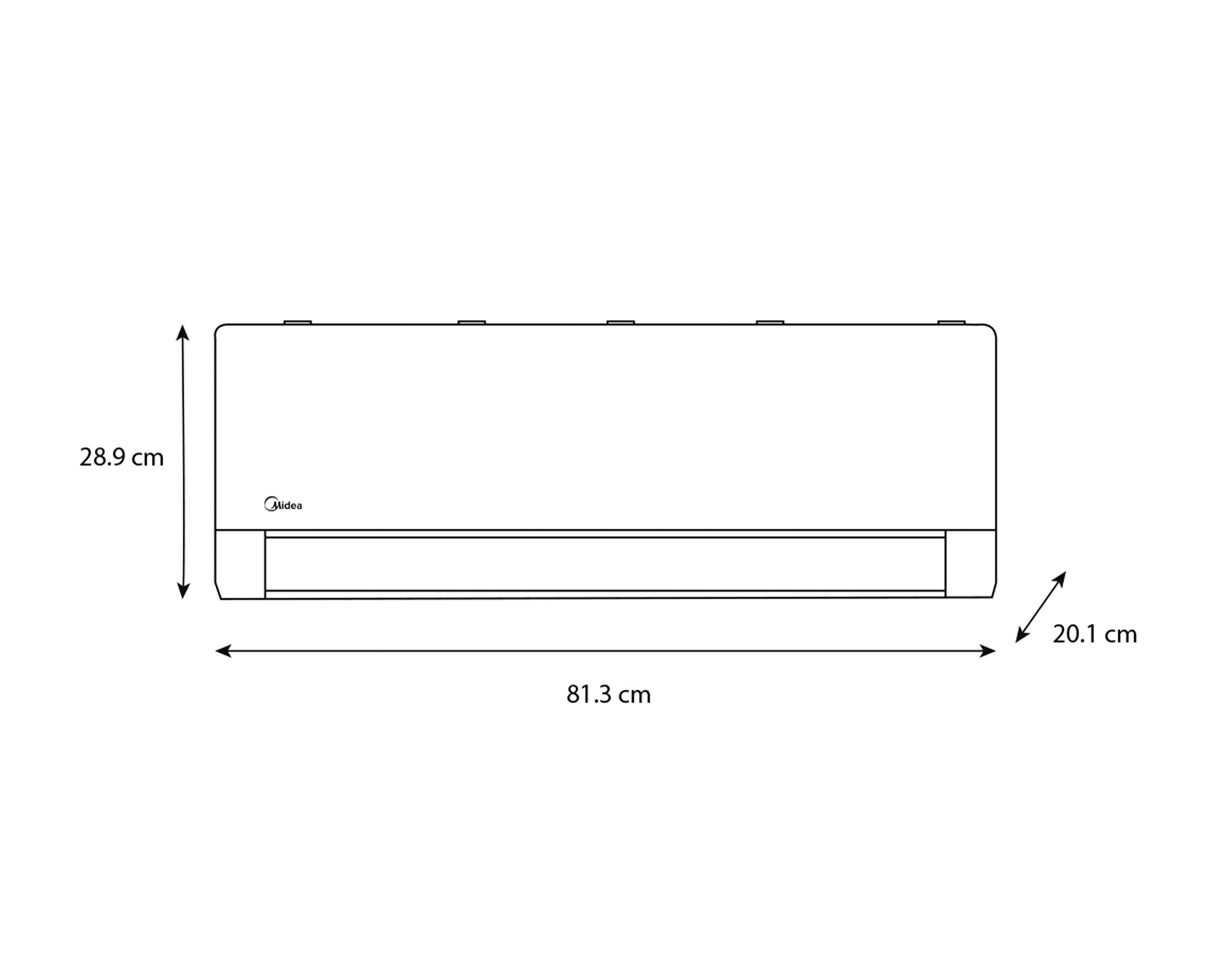 Foto 6 | Foto 6 | Minisplit Midea Inverter 1 Tonelada 220 V Solo Frío MAS12C2EIRC